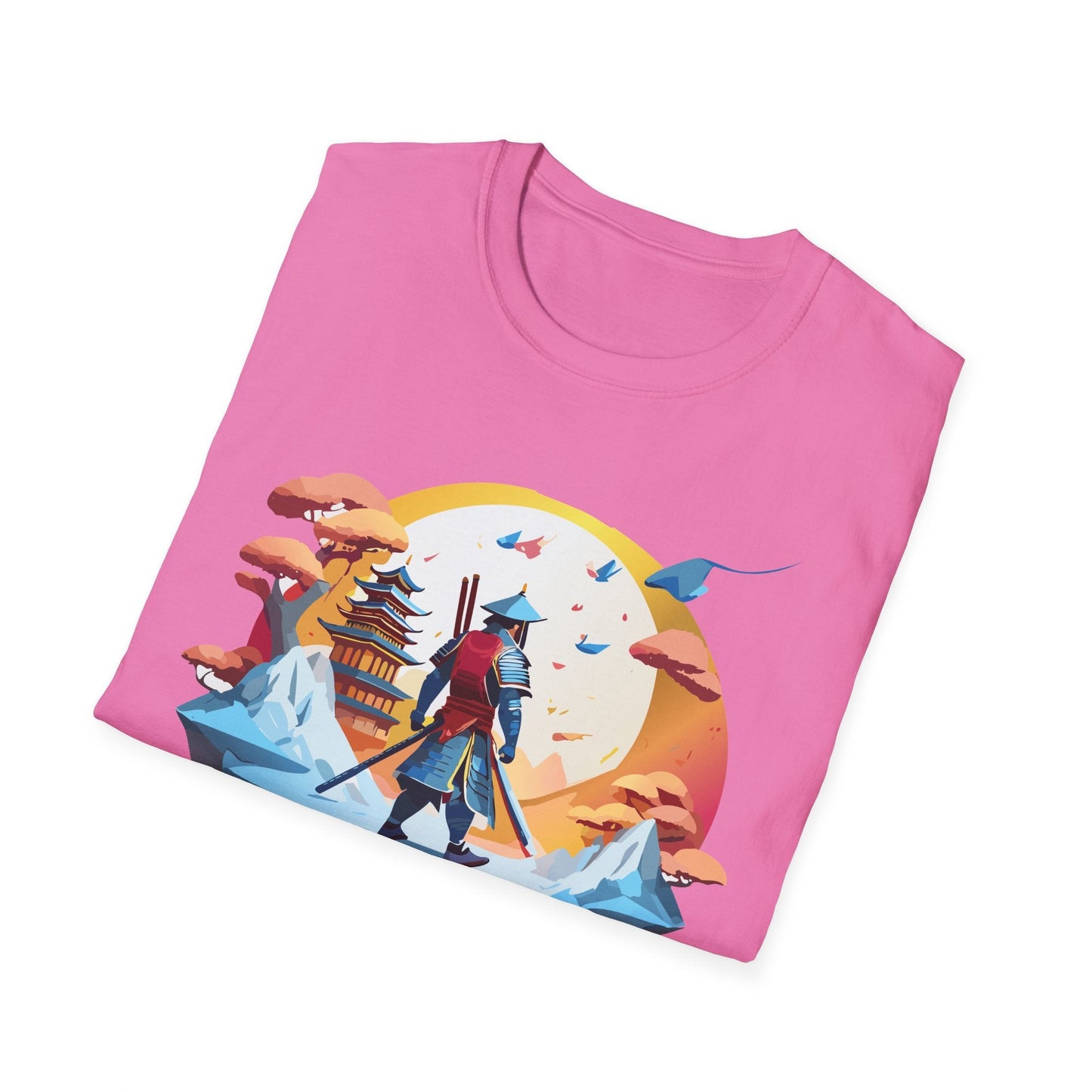 Samurai Shirt Unisex T Shirt Softstyle 64000 Gildan Tee For Everyday Comfort Durable Breathable