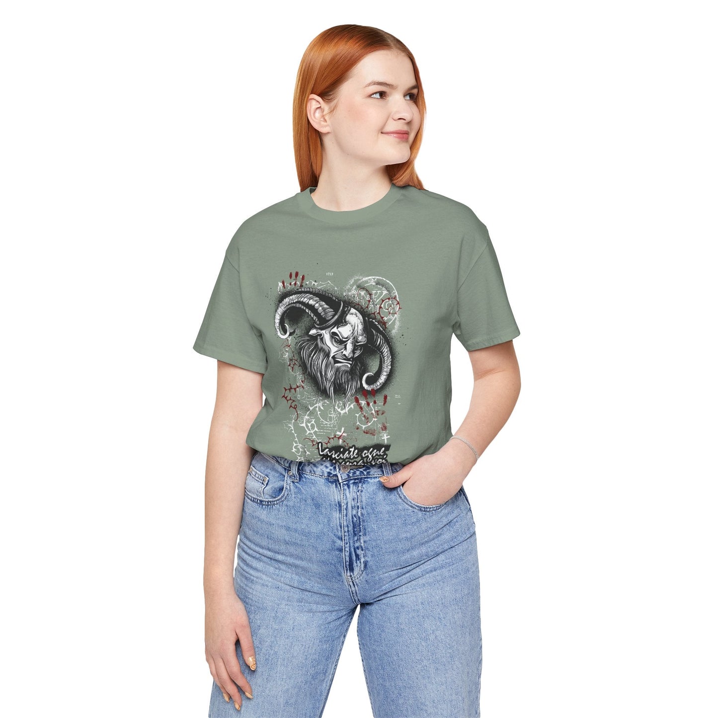 Gothic Graphic Unisex Cotton T-Shirt r14