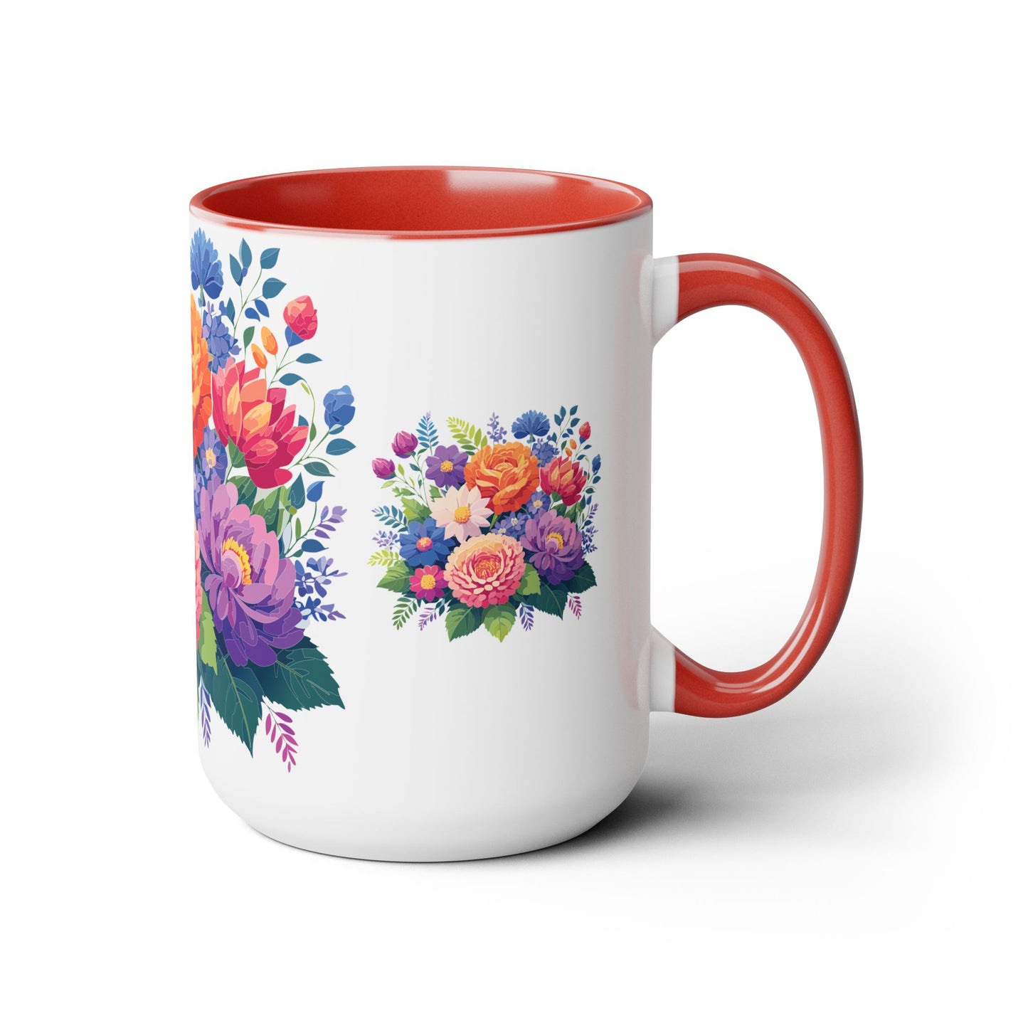 Floral Mug, Floral Cup