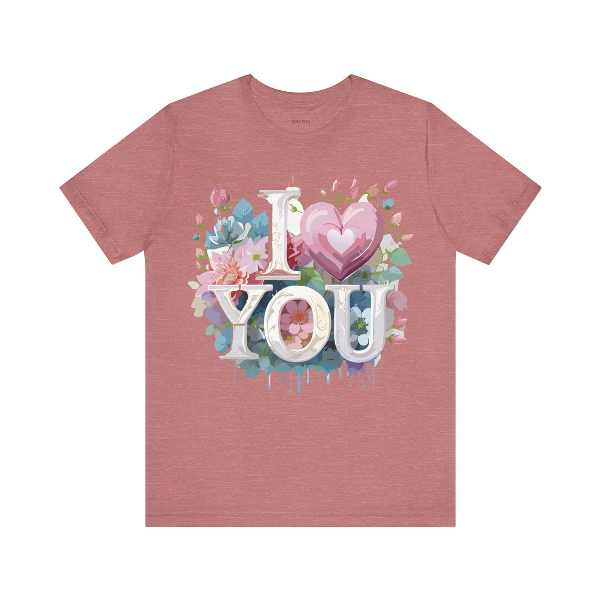 Valentine's Day Graphic Unisex Cotton Bella+Canvas Tee m196