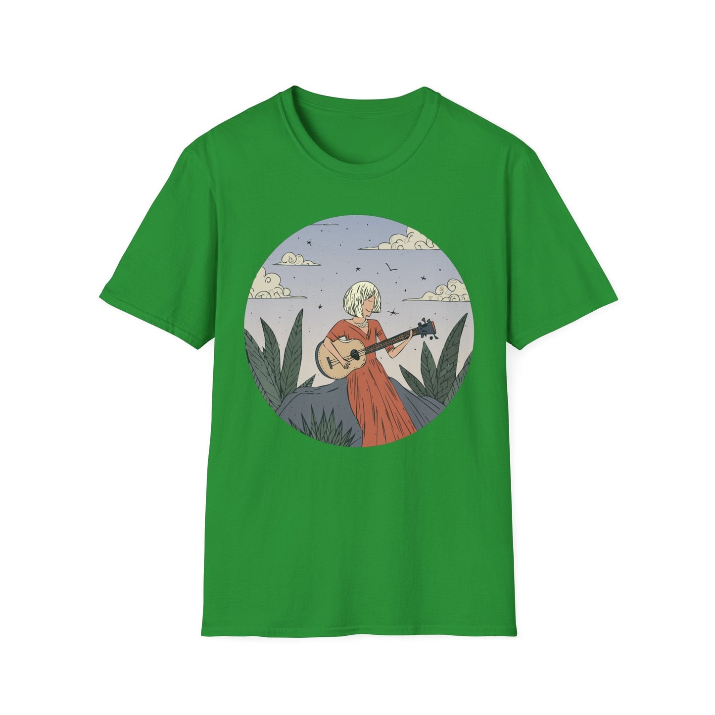 Womens Graphic T Shirts Art Design Tee Unisex Softstyle Gildan 64000 100 Percent Cotton