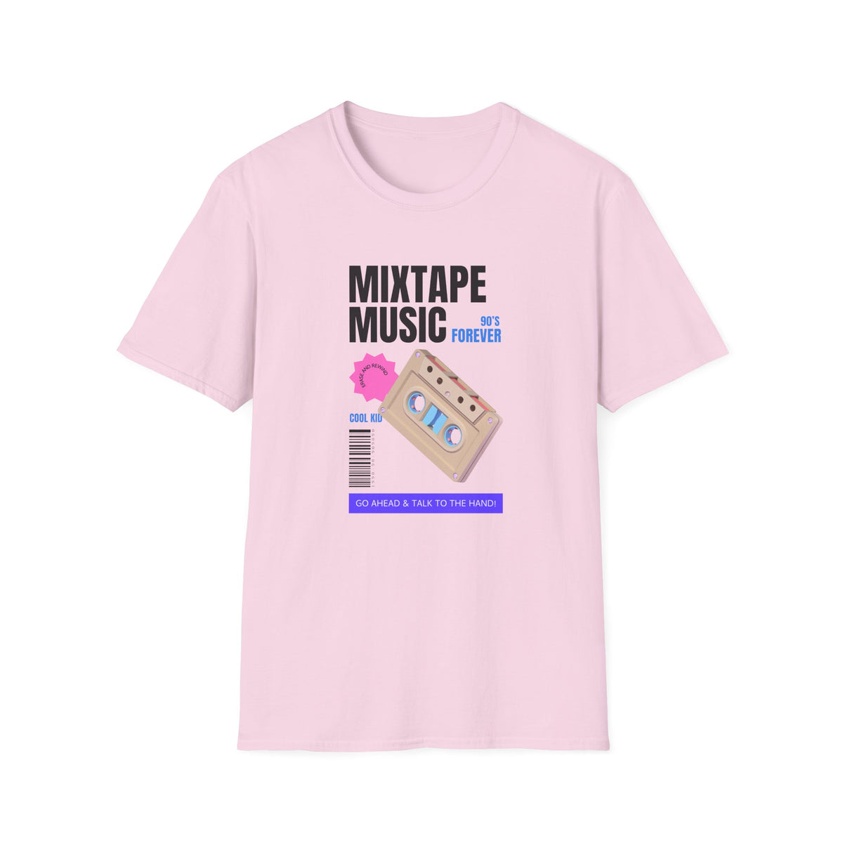 Mixtape Music Vintage Cassette Retro Audio Graphic Tee Gildan Unisex 100 Cotton Tee Shirt r101