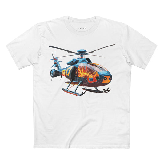 Chopper Graphic Unisex 100 Cotton Staple Tee 4