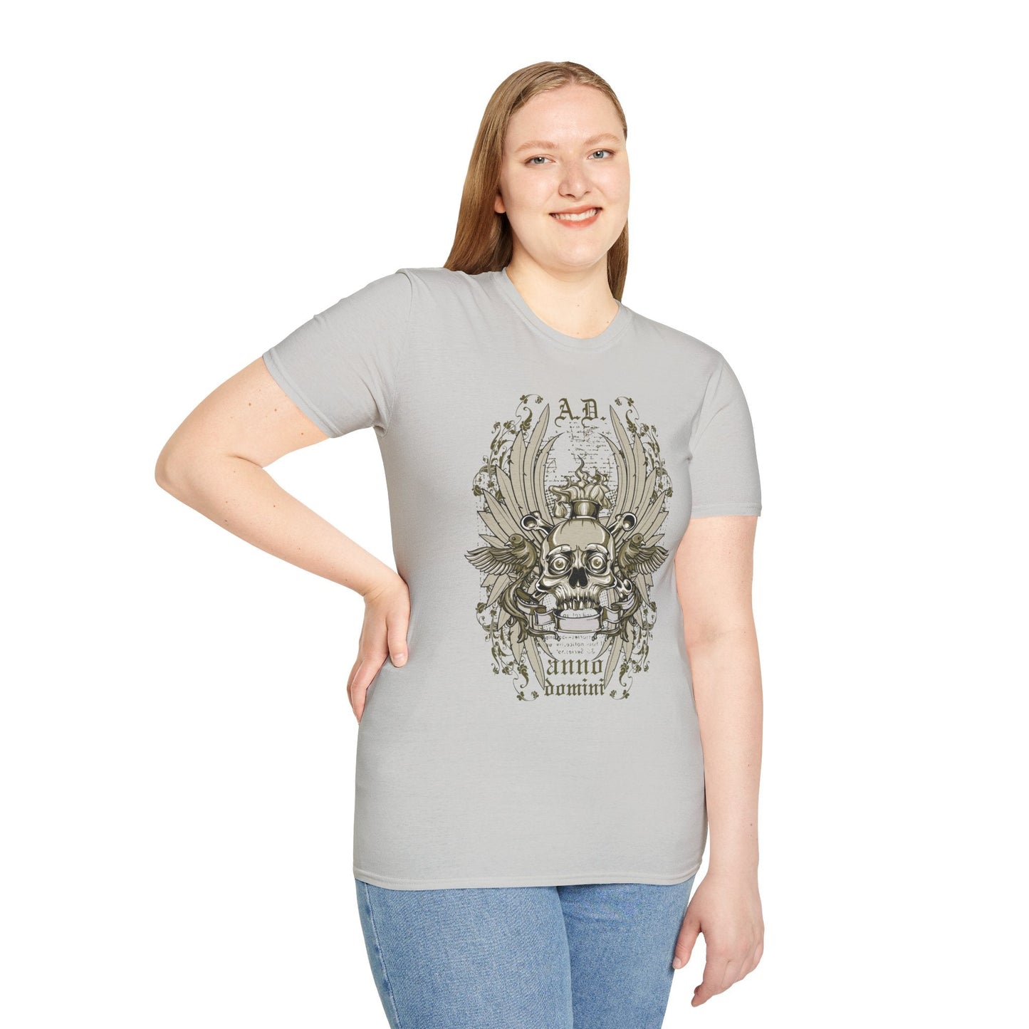 Unisex Art Design T Shirt With Graphic Artwork Softstyle Gildan 64000 Tee Premium Cotton