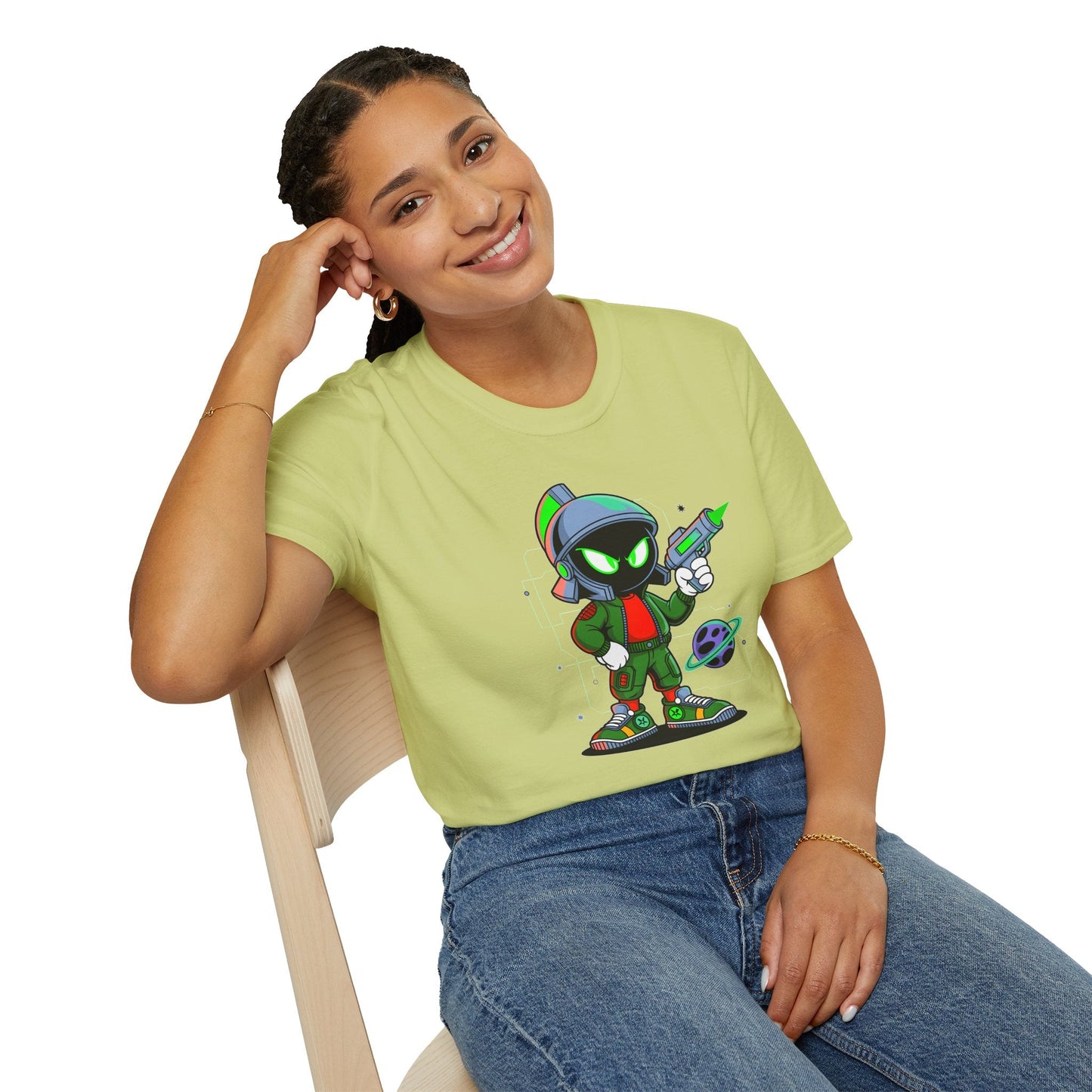 Unisex Cartoon T Shirt With Animation Design Funny Animals Tee Shirt For All Ages