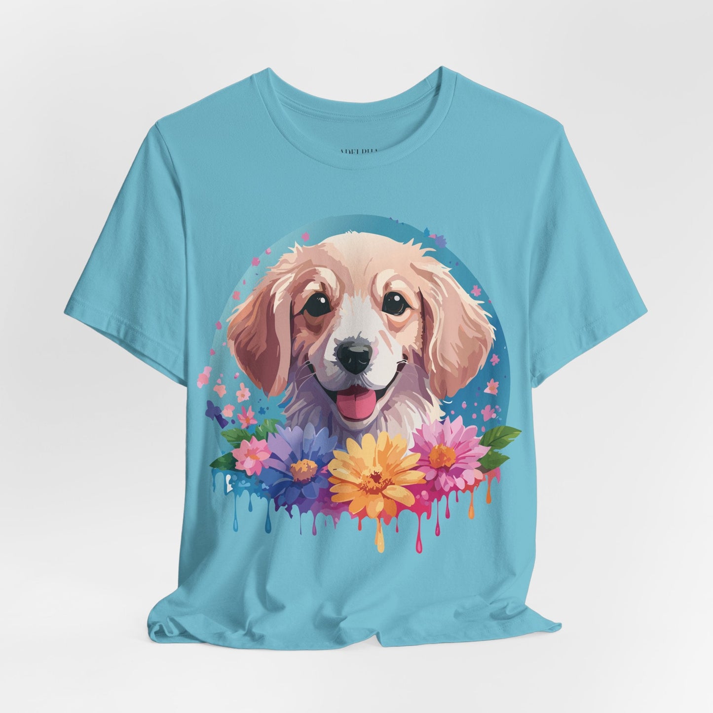 Dog Shirt Unisex Graphic Tee With Original Adelpha Artwork Jersey Short Sleeve Casual Look