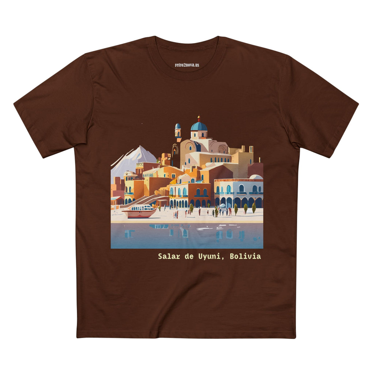 Salar de Uyuni Bolivia Landscape T-Shirt | Travel Scene Tee