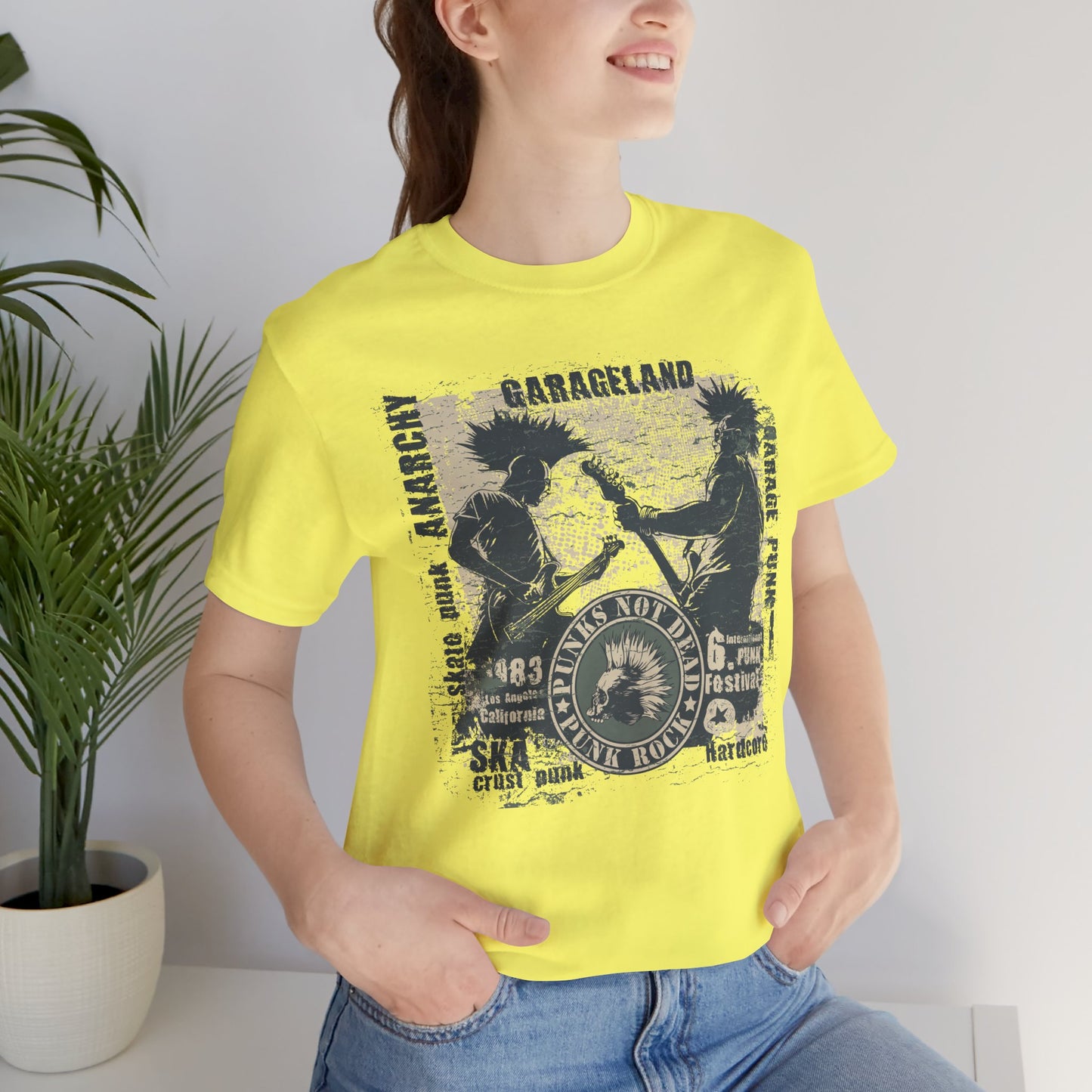 Punk Rock Graphic Tee, Retro Graphic T-Shirt, Artistic Vintage T-Shirt, Vintage Shirt, Retro Tee, Art Design Music Tees