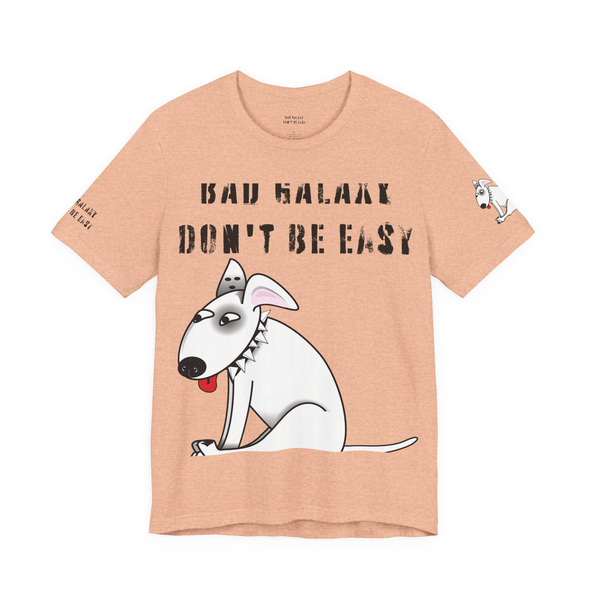 Funny Dog Graphic Unisex Cotton Bella+Canvas Tee with Art Design b86