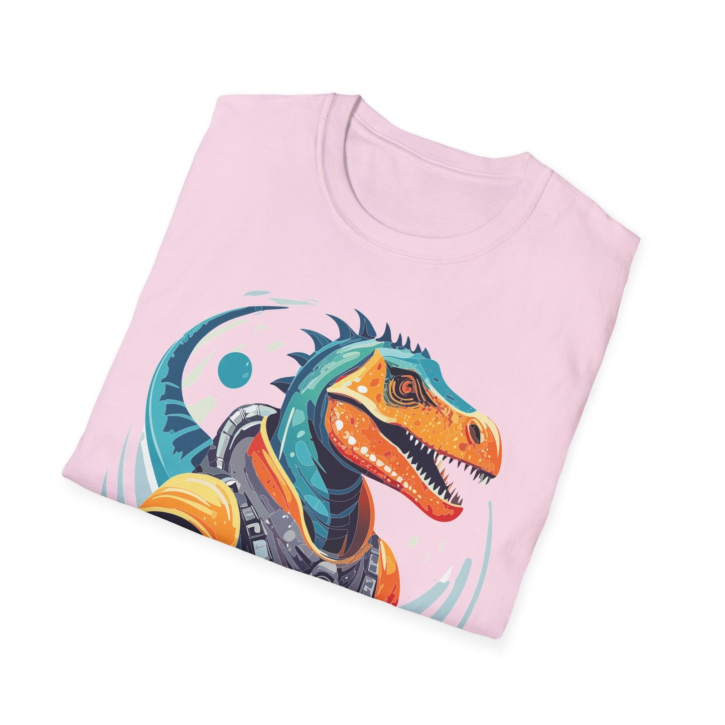 Alien Graphic Unisex Cotton Softstyle UFO Artwork Tee 10