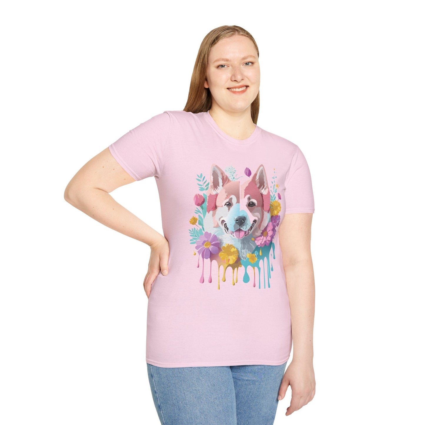 Dog Shirt Unisex Tee Softstyle Cotton Comfort for Animal Lovers