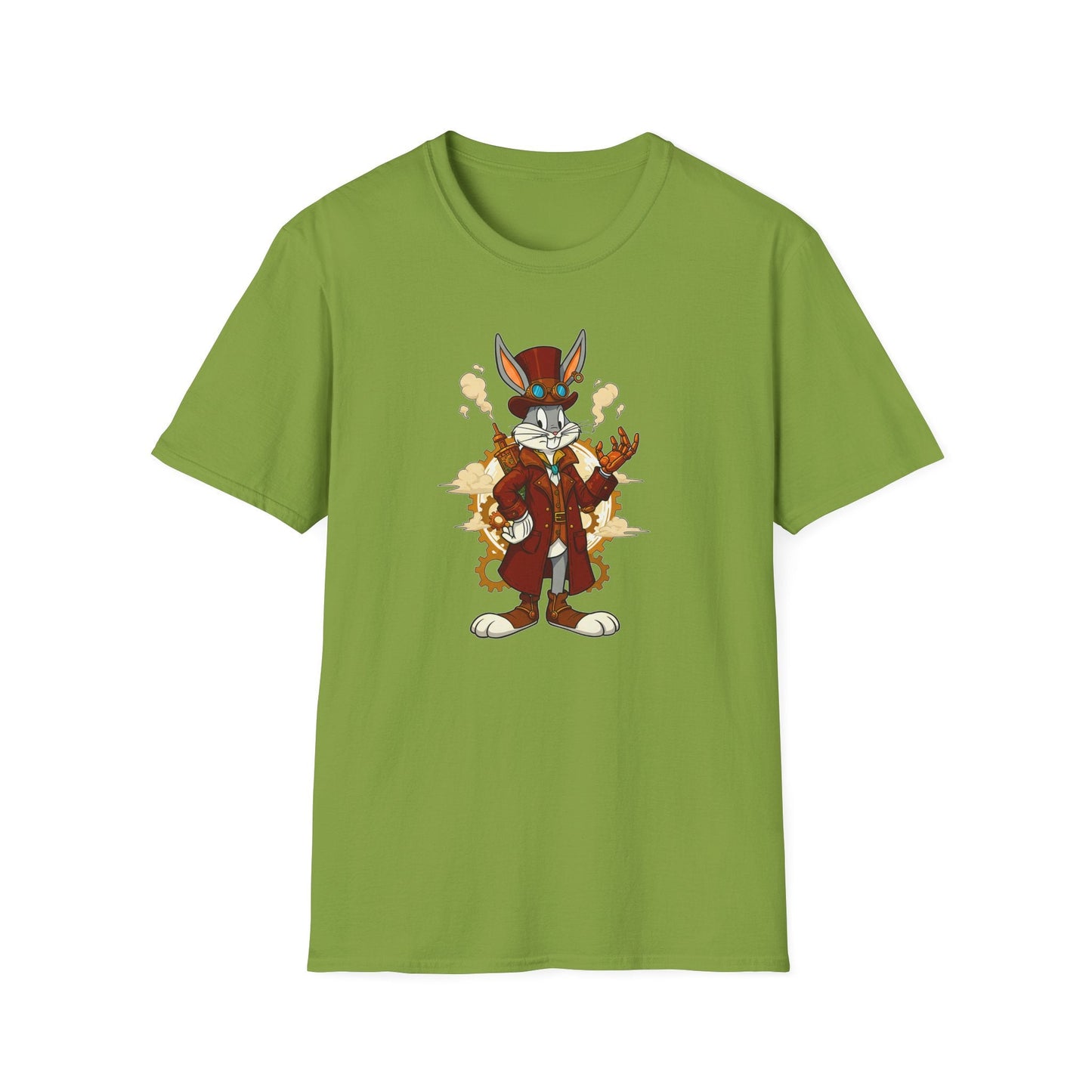 Bugs Bunny Shirt Cartoon T Shirt Unisex Gildan Softstyle 64000 Cotton Tee For Animation Fans
