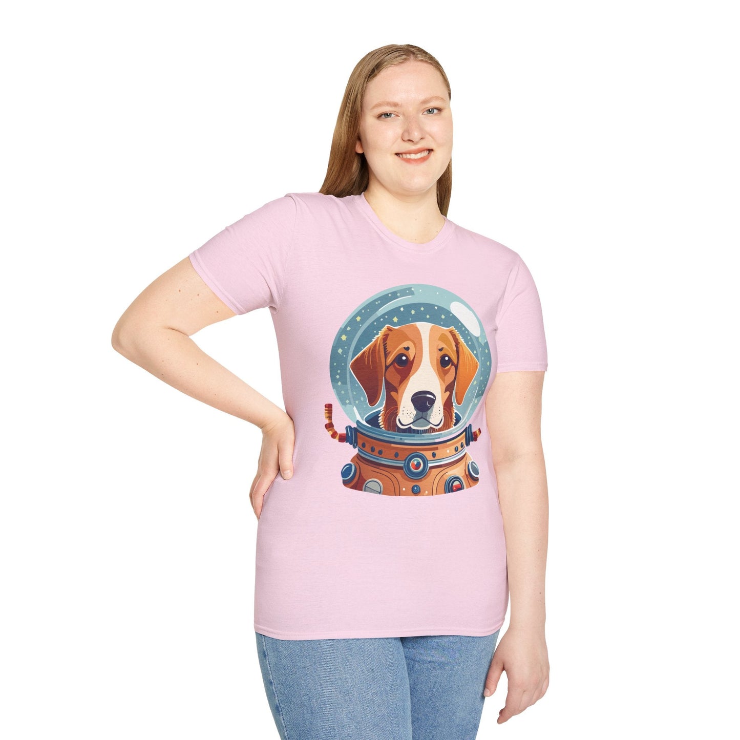 Dog Shirt Unisex Animal Tee Soft Cotton Premium Softstyle Ring Spun Gildan 64000