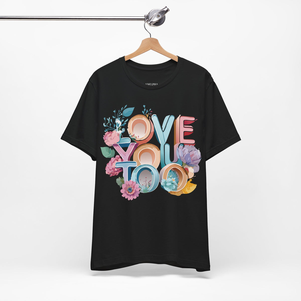 Valentine's Day  Graphic Unisex Cotton Bella+Canvas Tee with Art Design n204