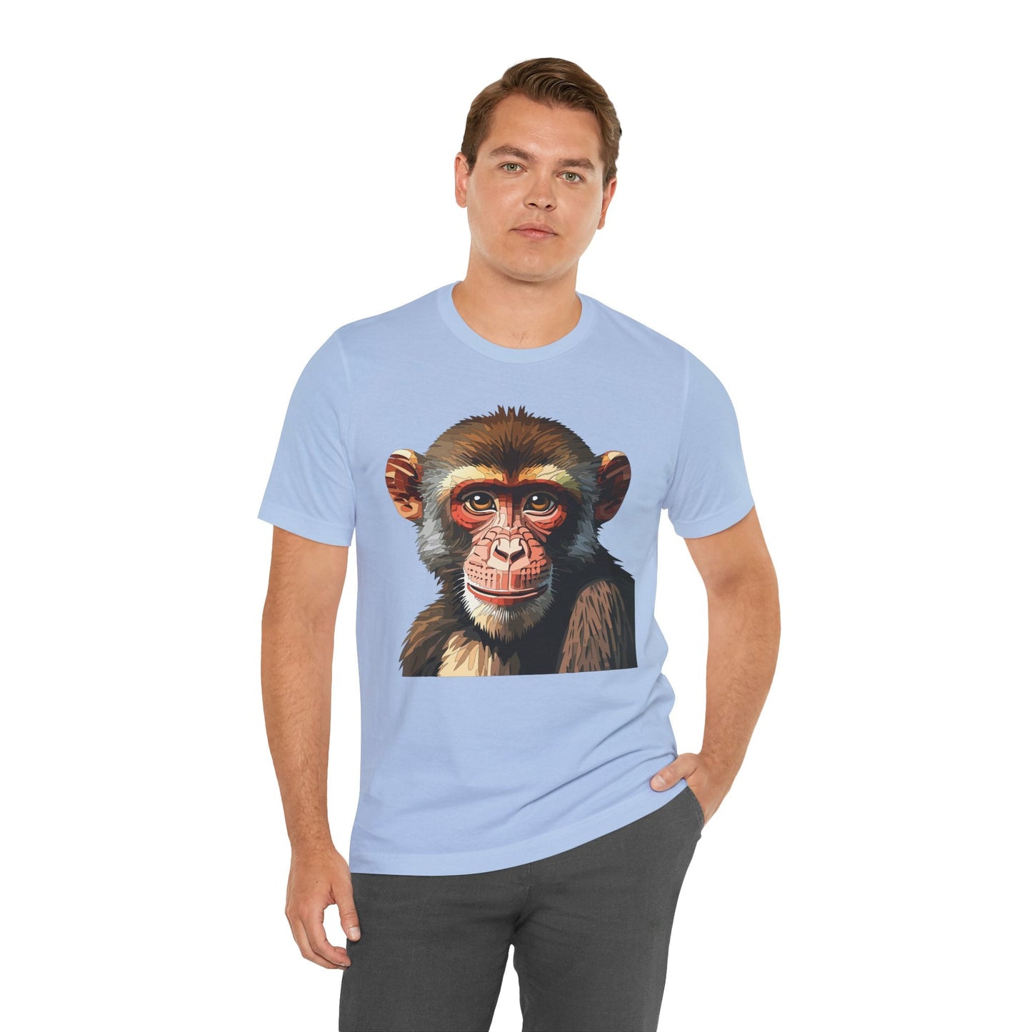 Unisex Animal Tee Shirt With Art Design Wildlife Graphic Gildan Softstyle 64000 Shirt