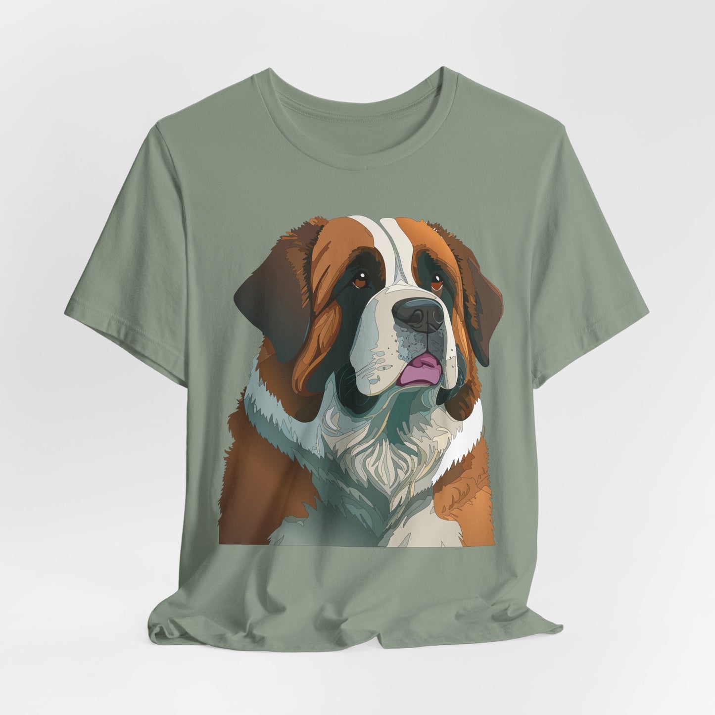 Unisex Animal Shirt With Animals Art Design Tee Shirt Wild Animals Graphic Tee Comfort Fit
