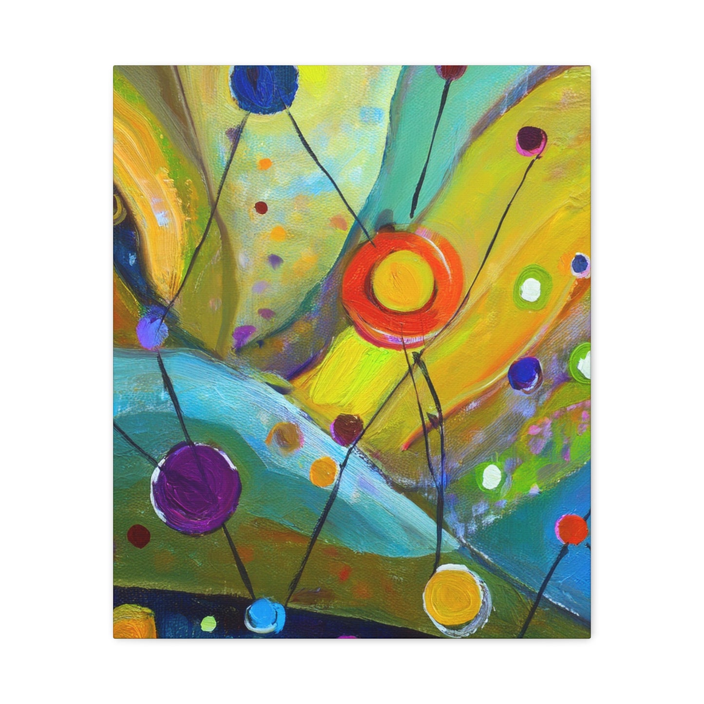 Abstract Oil Painting Print Canvas 20x24,20x30,24x30 24x32,24x36,30x40 32x48,36x48,40x60 Pine-Wood Inner Frame ABS-129