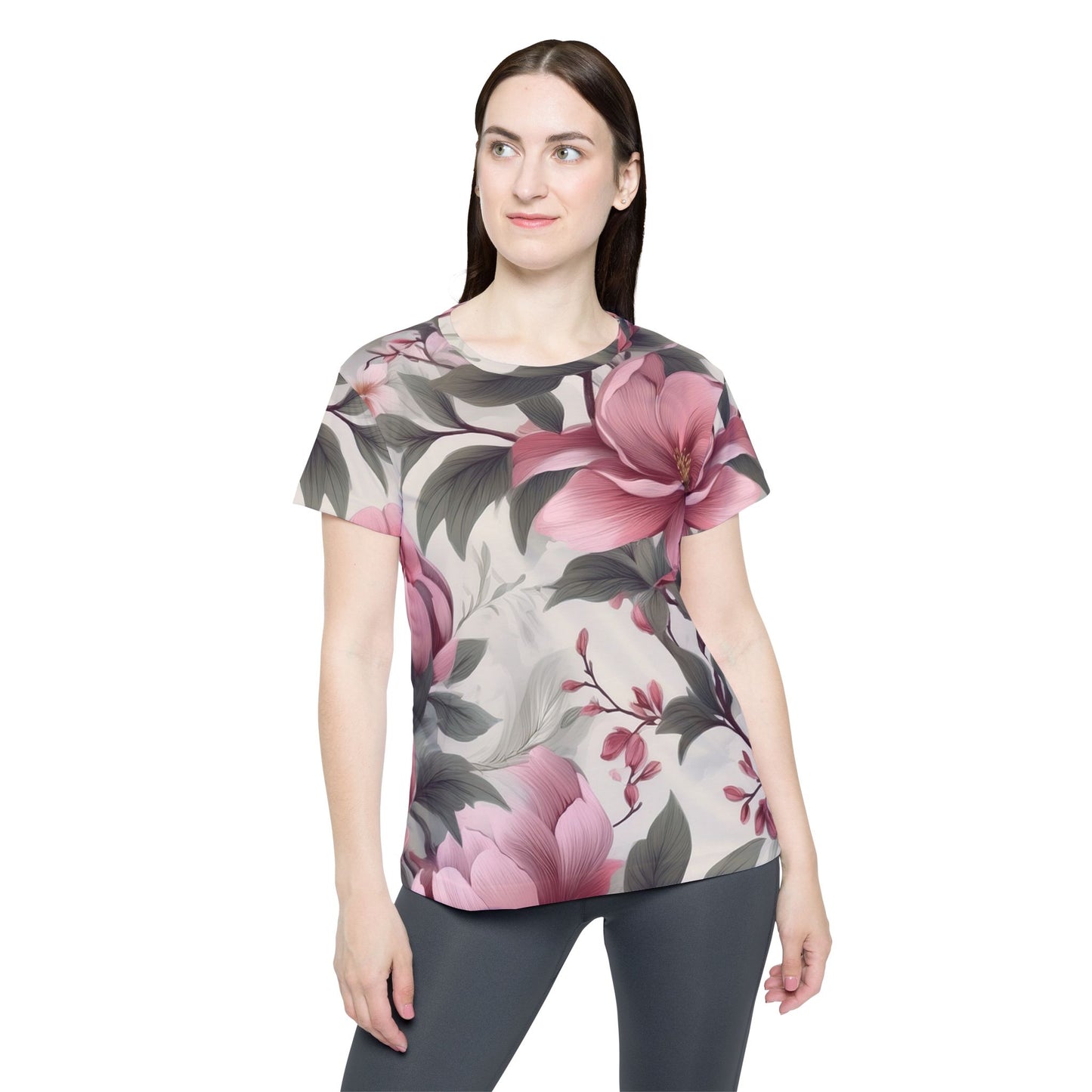 Floral Print Shirt, Shirt with Flowers