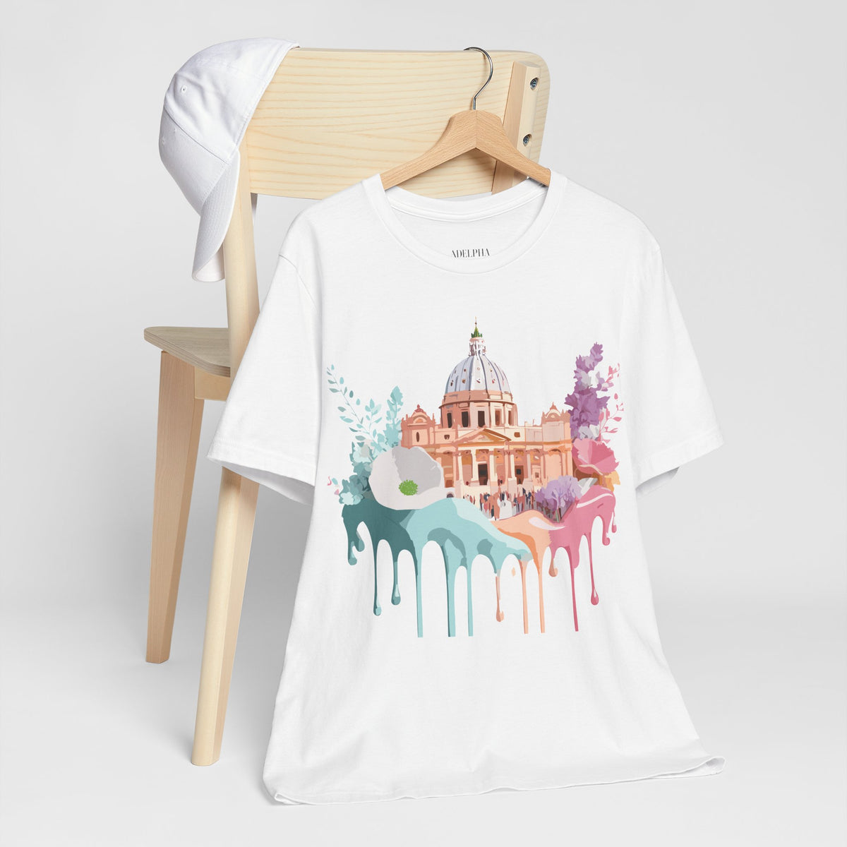 Unisex Cotton Bella+Canvas Tee with Rome