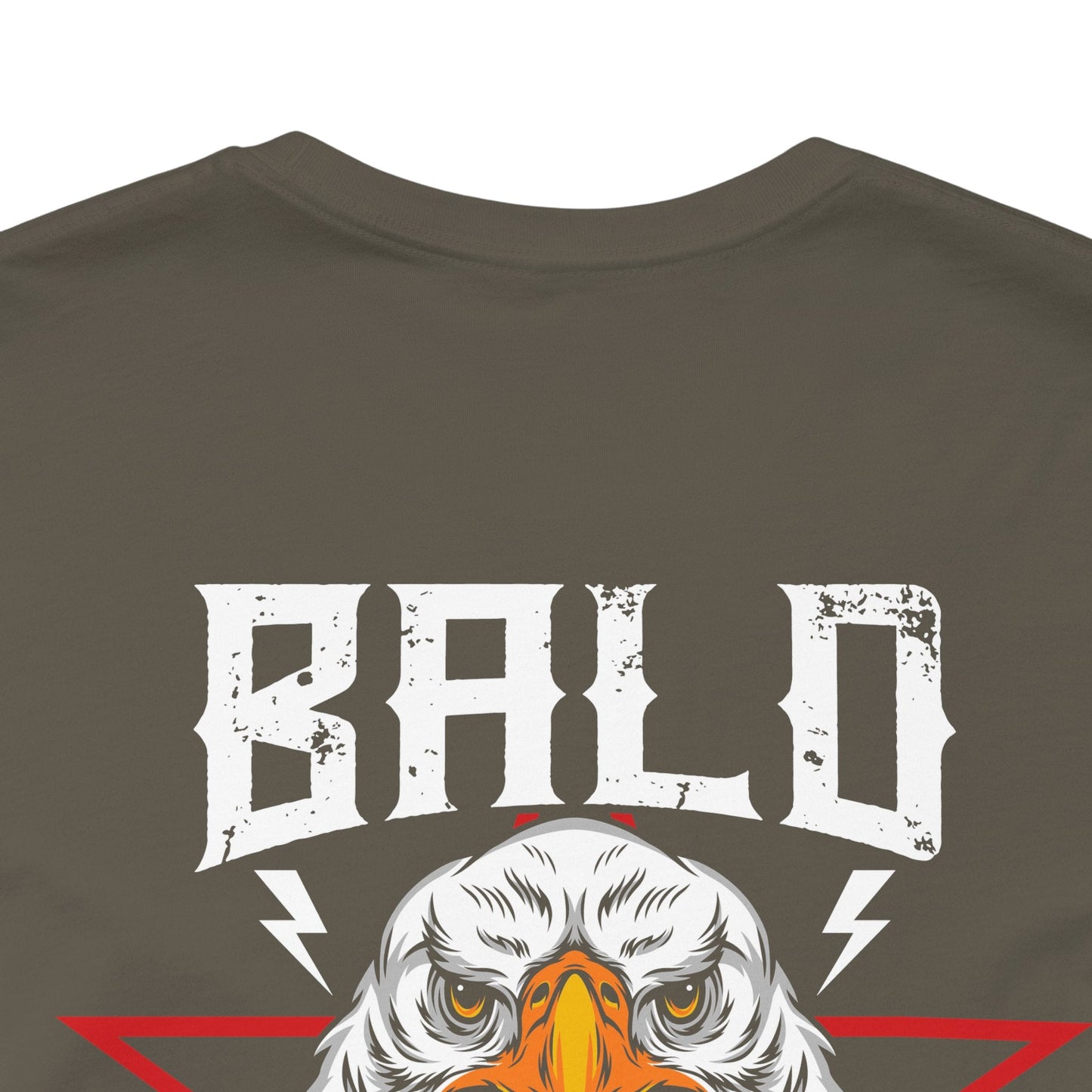 Bald Eagle Graphic Illustration Unisex Cotton Tee a3