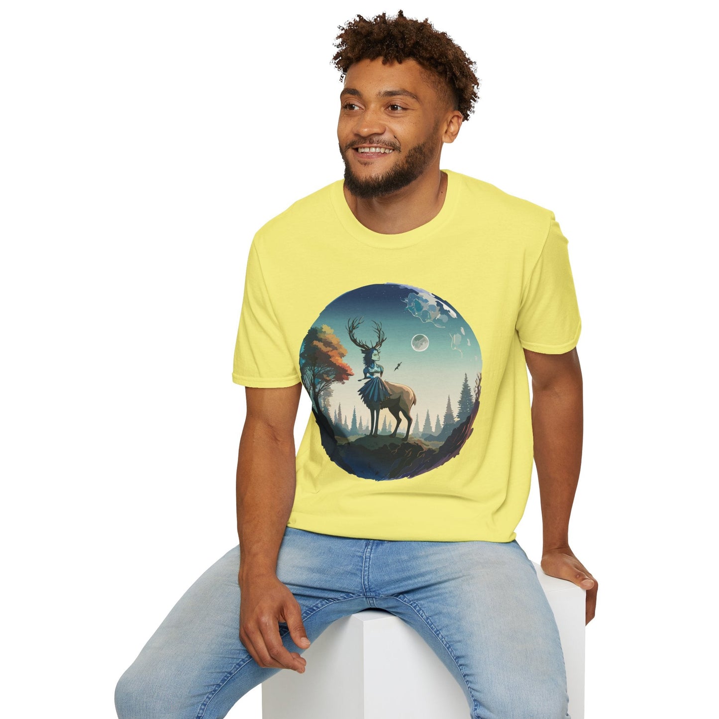 Womens Graphic T Shirts Art Design Tee Gildan Softstyle 64000 100 Percent Ring Spun Cotton Unisex