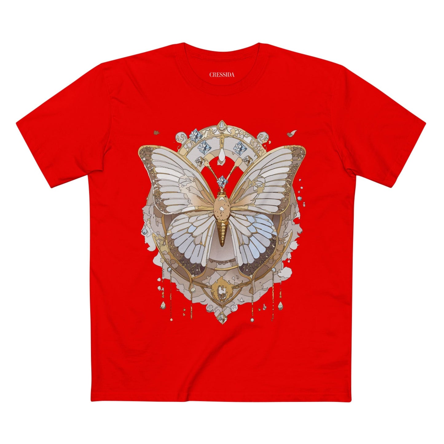 Butterfly Graphic Design Unisex 100 Cotton Tee 13