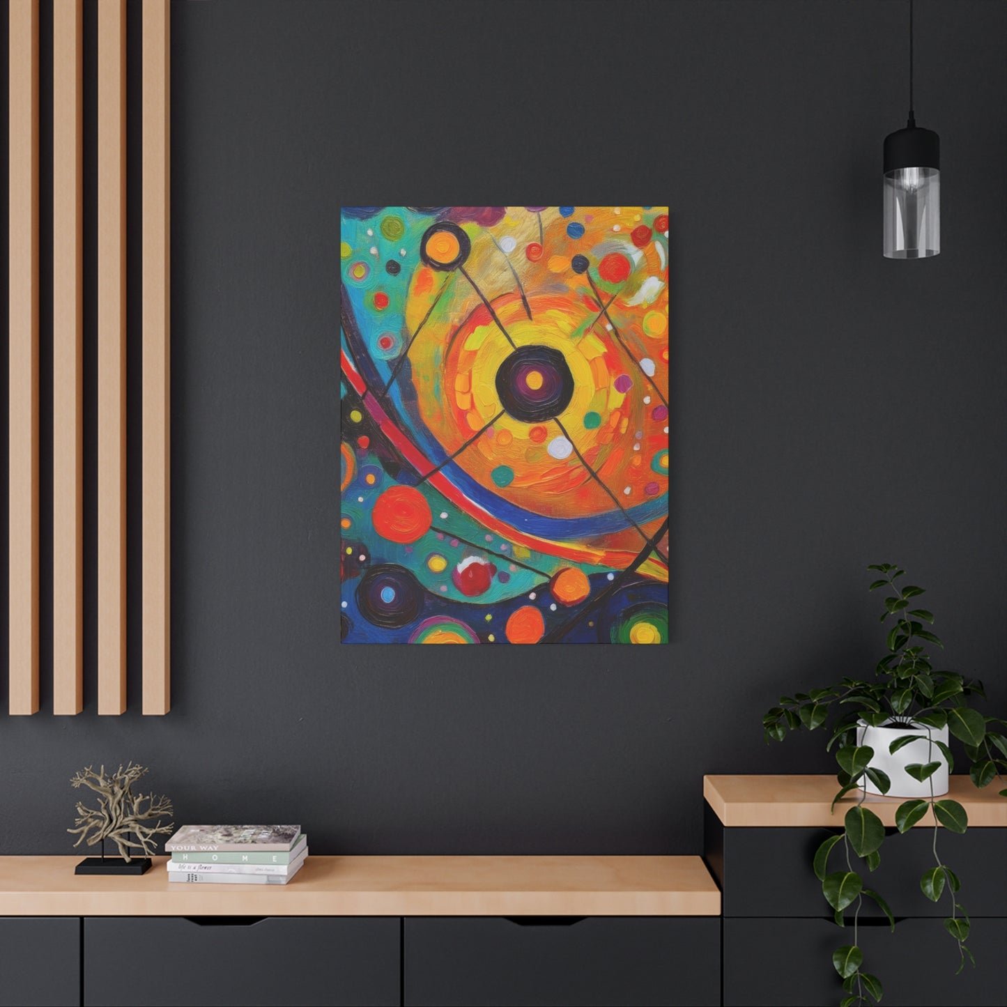 Abstract Oil Painting Print Canvas 20x24,20x30,24x30 24x32,24x36,30x40 32x48,36x48,40x60 Pine-Wood Inner Frame ABS-133