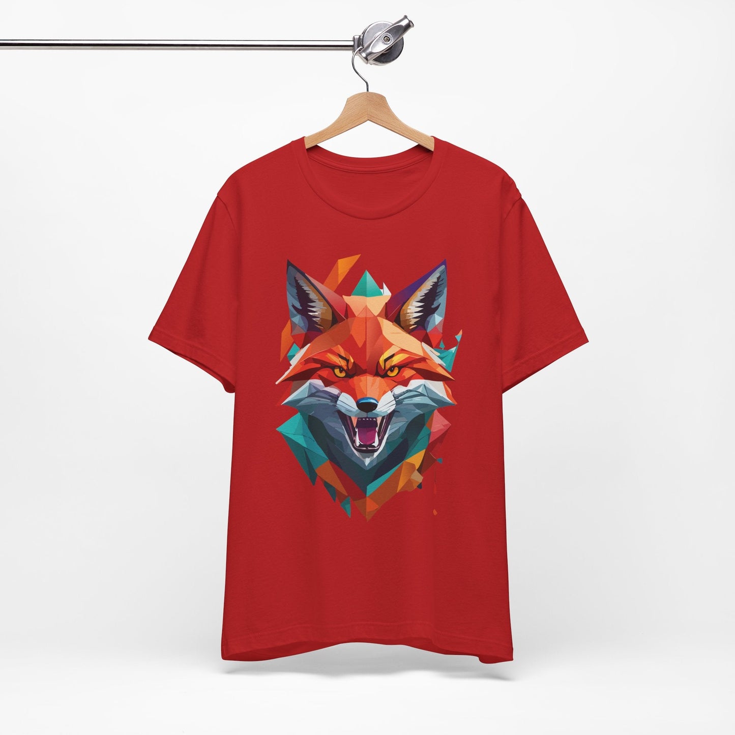 Unisex Animal Print Tee Shirt With Wild Animals Art Design For Men Women Soft Cotton