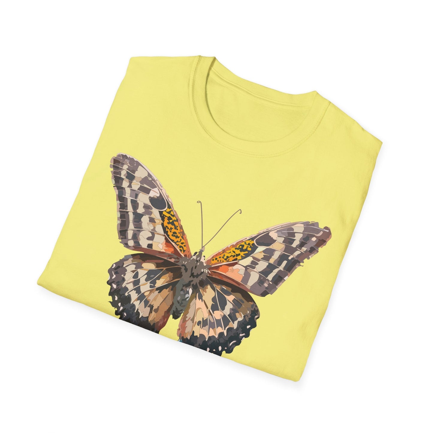 Butterfly Shirt Unisex Tee Monarch Butterfly Tee Softstyle Gildan 64000 Classic Fit