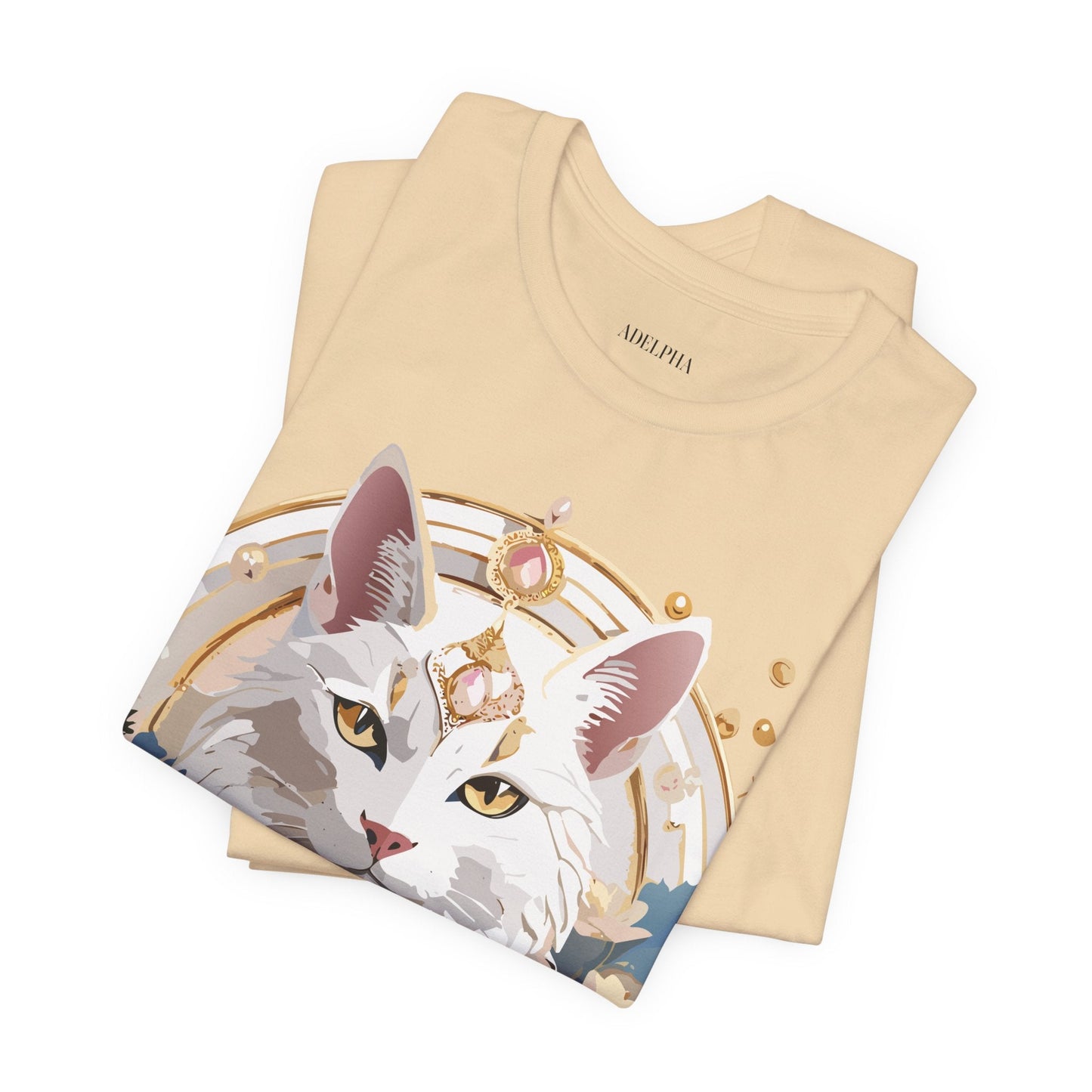 Medallion Shirt Graphic Tee Unisex Short Sleeve Art Print Adelpha Vintage Inspired