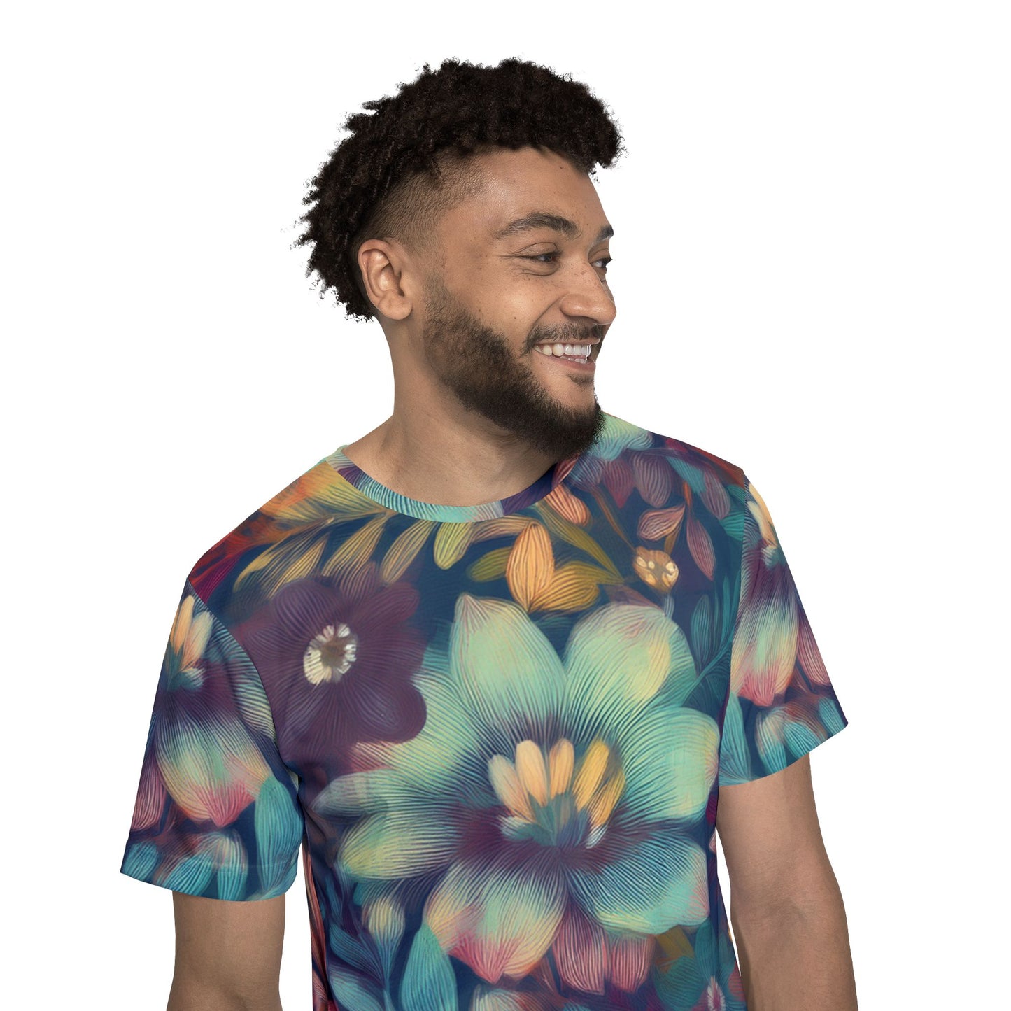 Unisex Floral Shirt, Floral Tee Shirt