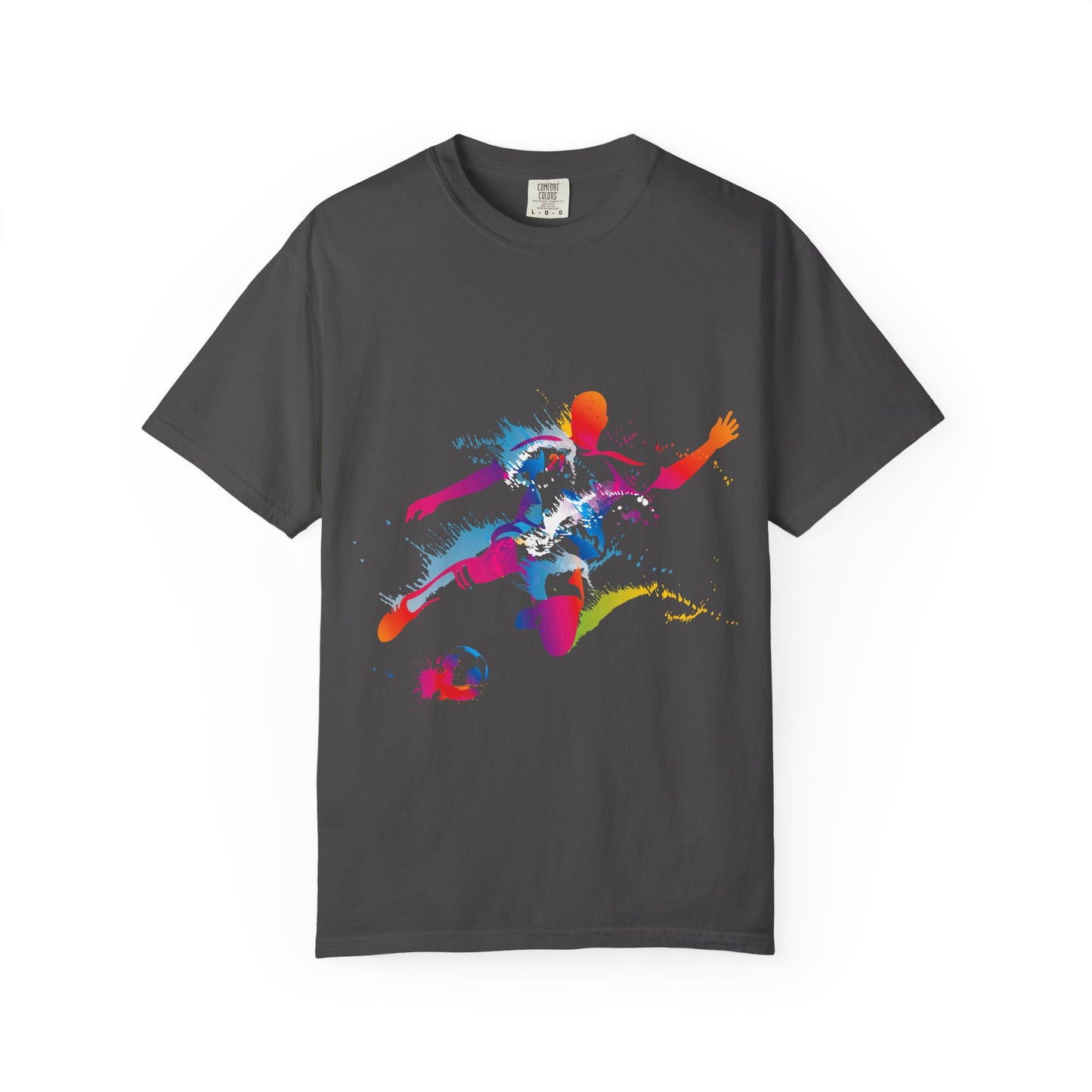 Sports Graphic Unisex T-Shirt Garment Dyed Cotton Relaxed Fit Comfort Colors 4