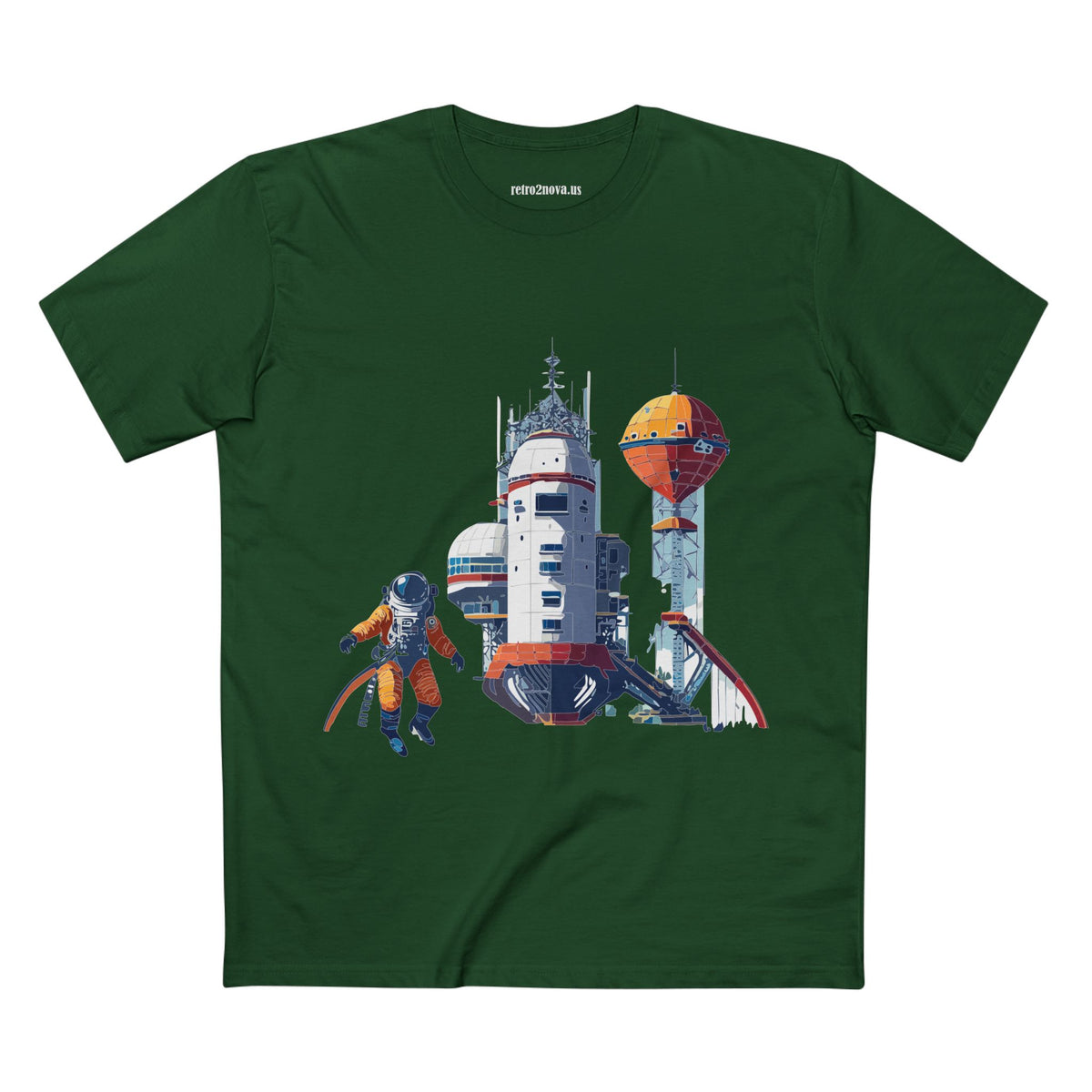 Cosmos Astronaut Graphic Tee Staple Unisex 100 Cotton Tee Shirt - CS-10