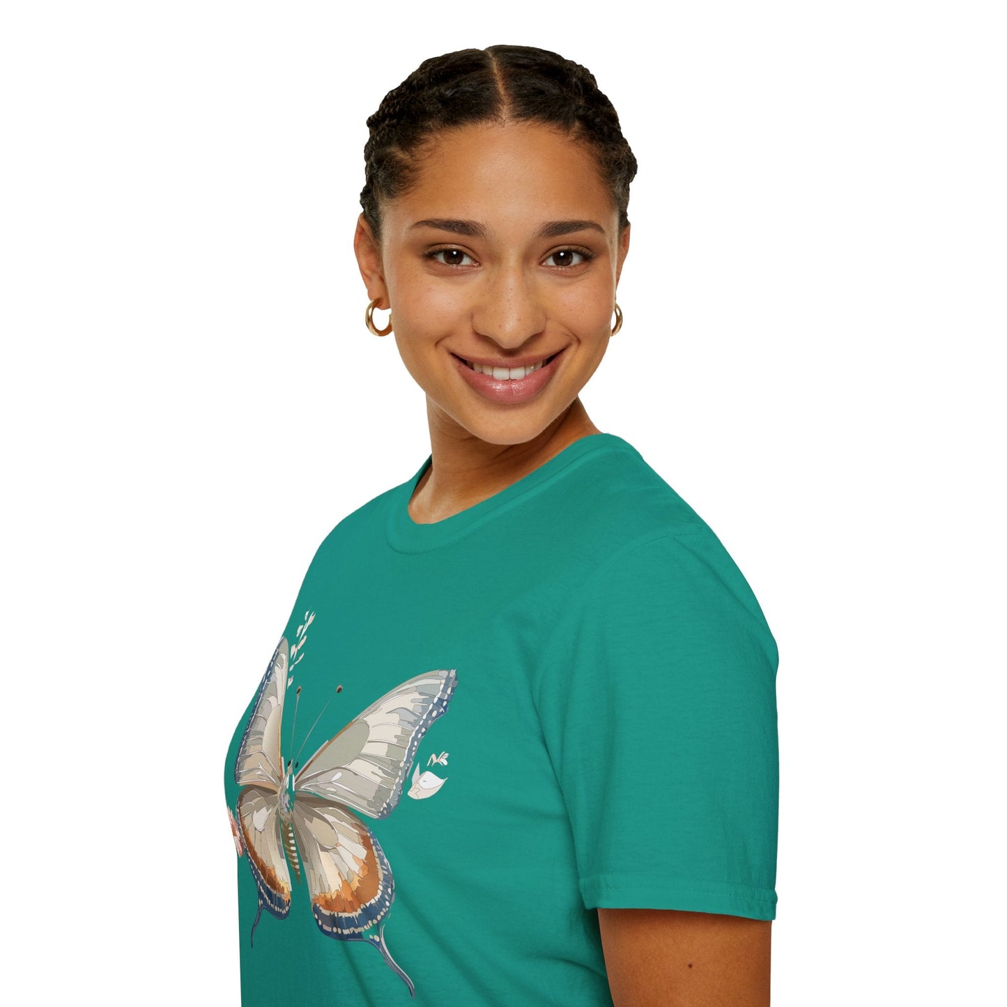 Butterfly Shirt Unisex Softstyle T Shirt Gildan 64000 Monarch Butterfly Tee Everyday Comfort
