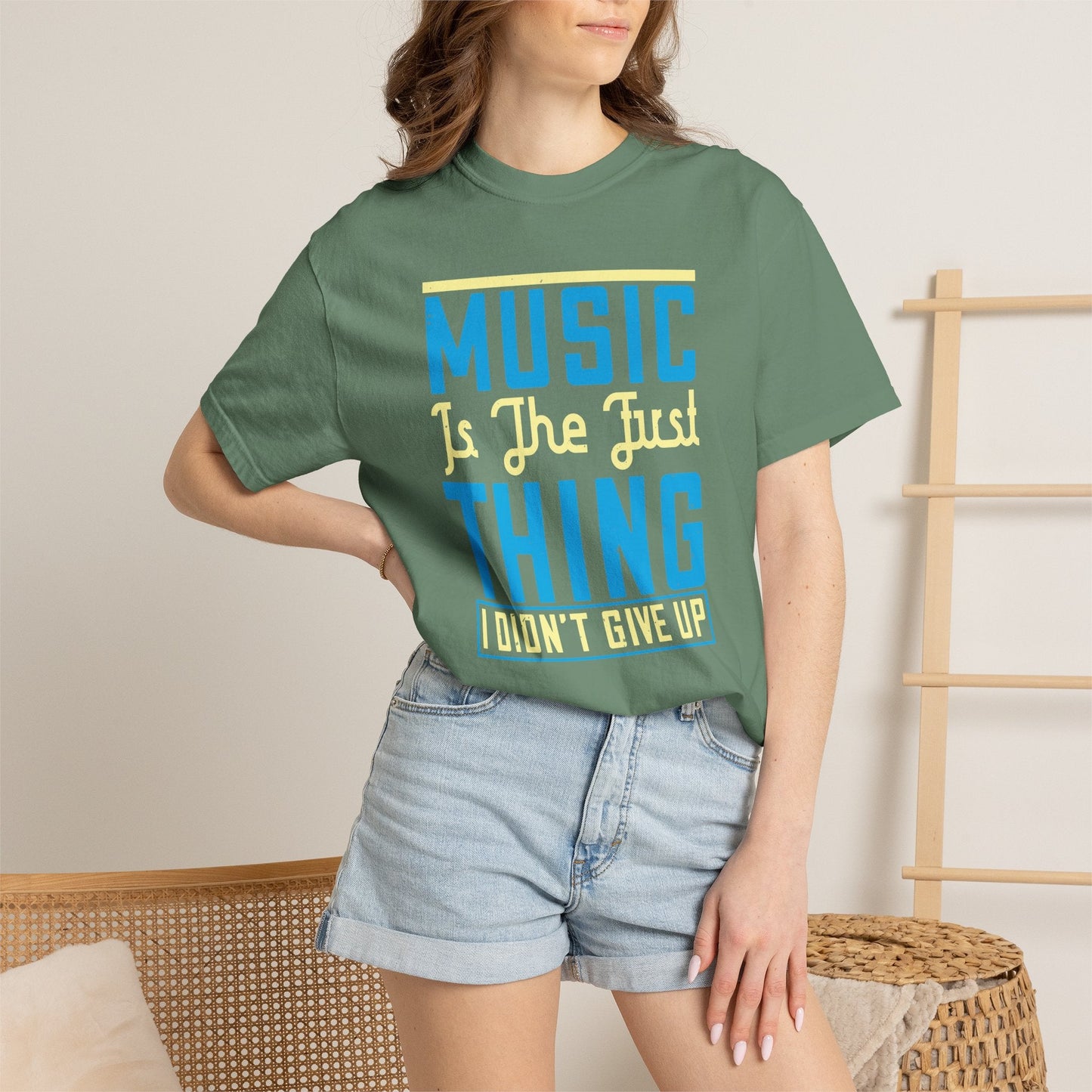 Music Graphic Design Unisex Cotton T-shirt m32