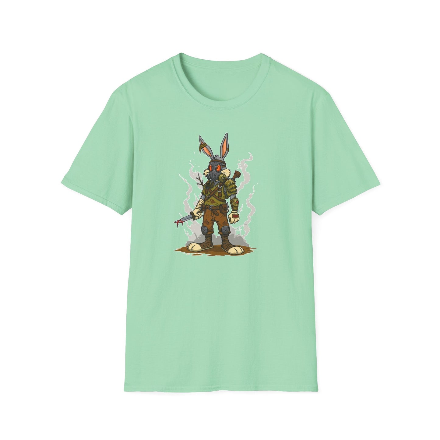 Bugs Bunny T Shirt Cartoon Graphic Tee Unisex Softstyle 64000 Gildan Premium Comfort