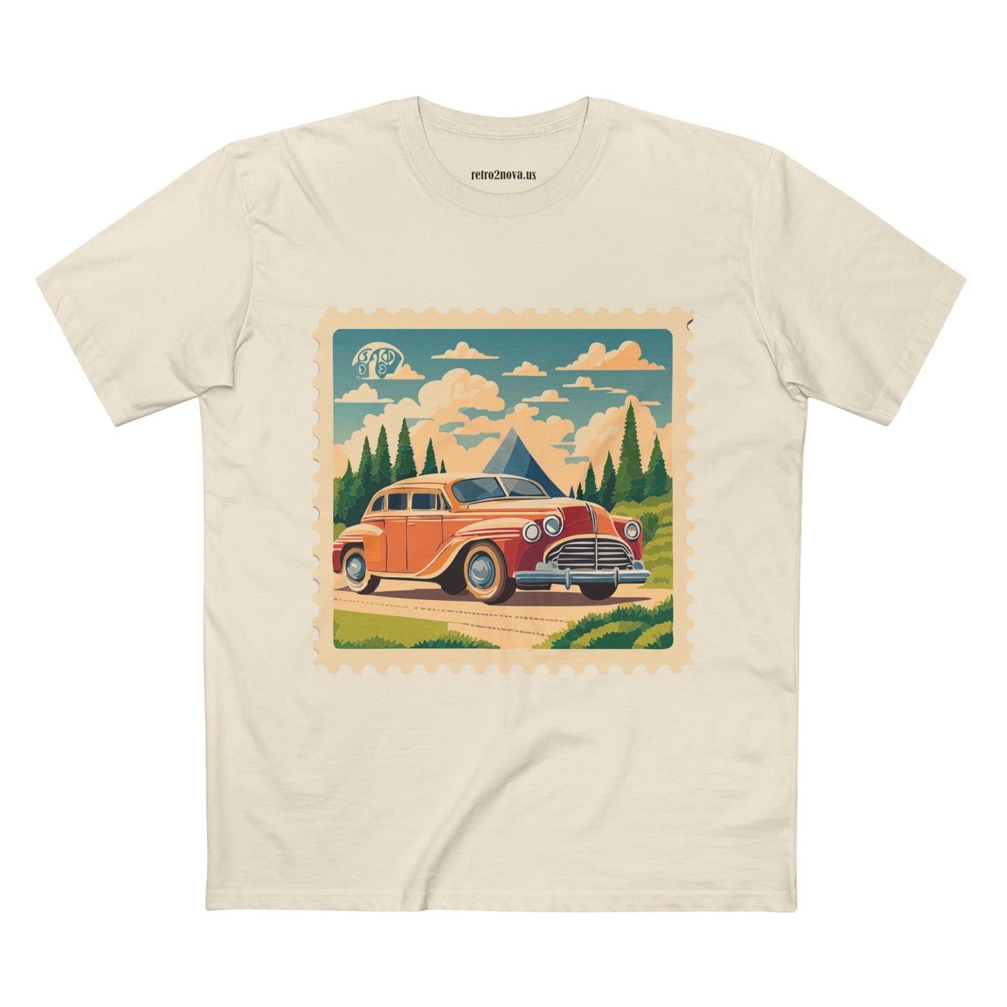Stamp Shirt Postage Stamp Tee PS-30 Unisex Premium Cotton Original Art Design By Retro2Nova
