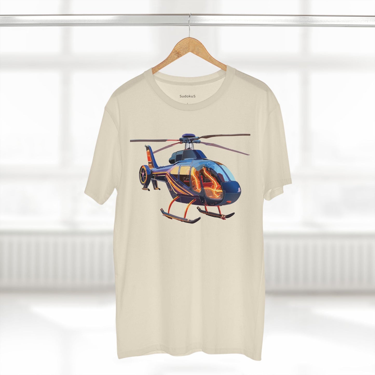 Chopper Graphic Unisex 100 Cotton Staple Tee 11