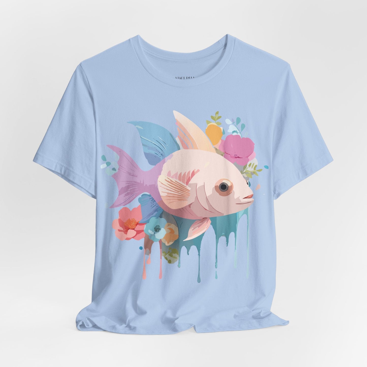Adelpha Graphic Unisex Tee With Vintage Inspired Artwork Short Sleeve Premium Quality Cotton