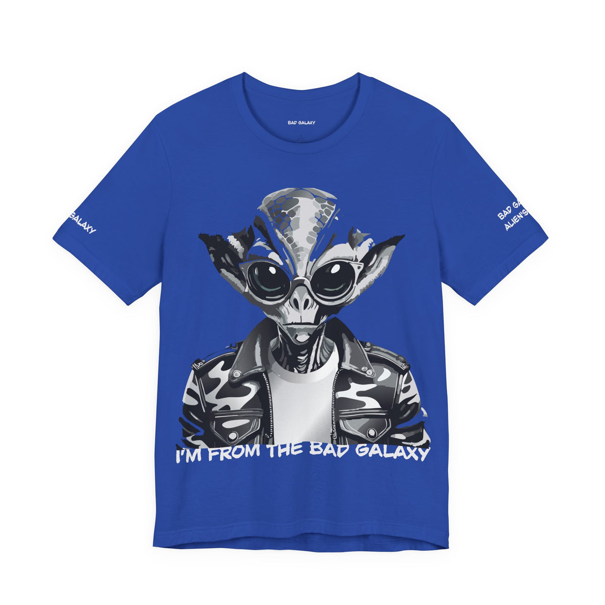 Alien Graphic Unisex Cotton Bella+Canvas Tee with Art Design b77