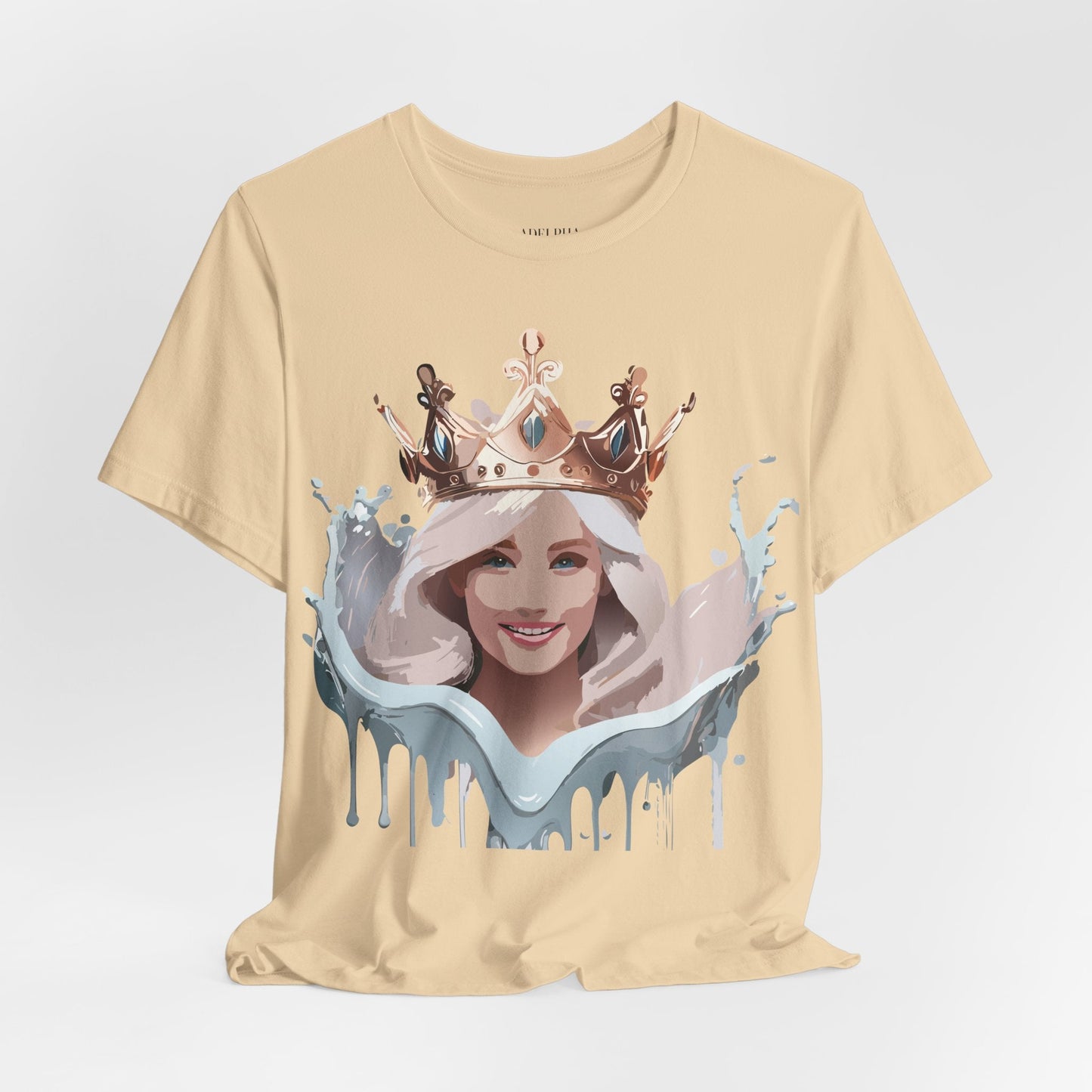Queen Graphic Tee Unisex Jersey Short Sleeve Vintage Inspired Adelpha Art Design