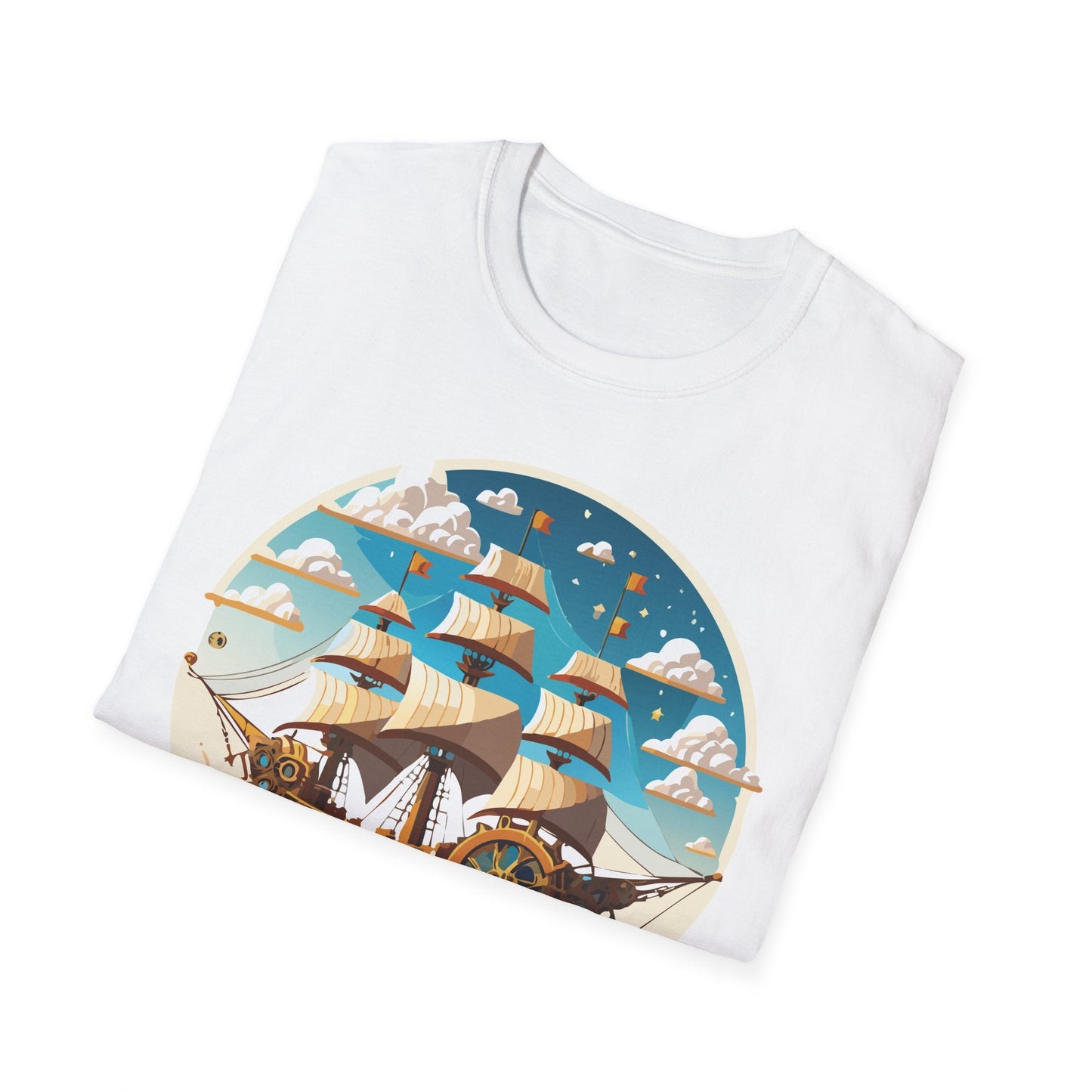 Ship T Shirts Frigate T Shirts Vessel Tee Shirt Unisex Gildan Softstyle 64000 Premium