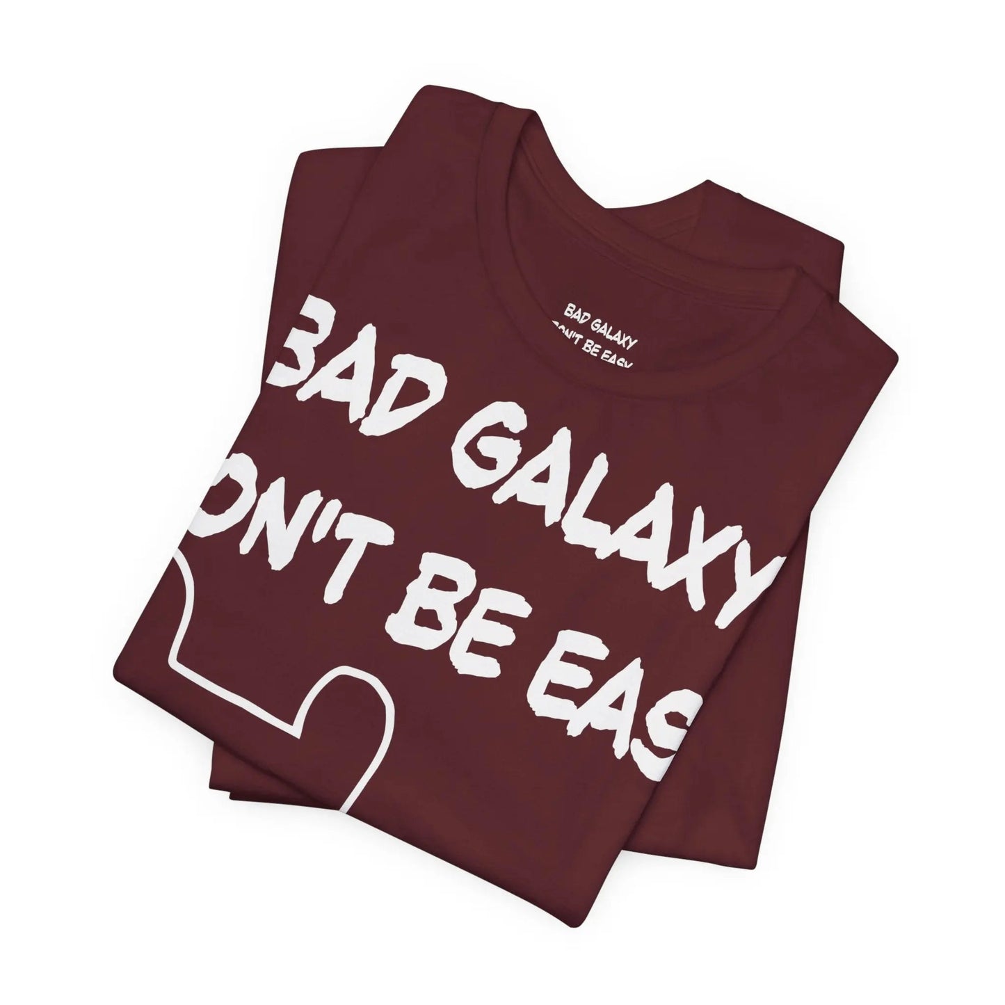 Funny Dog Tee Shirt From Bad Galaxy 100 Percent Cotton Made In USA Eco Friendly Inks