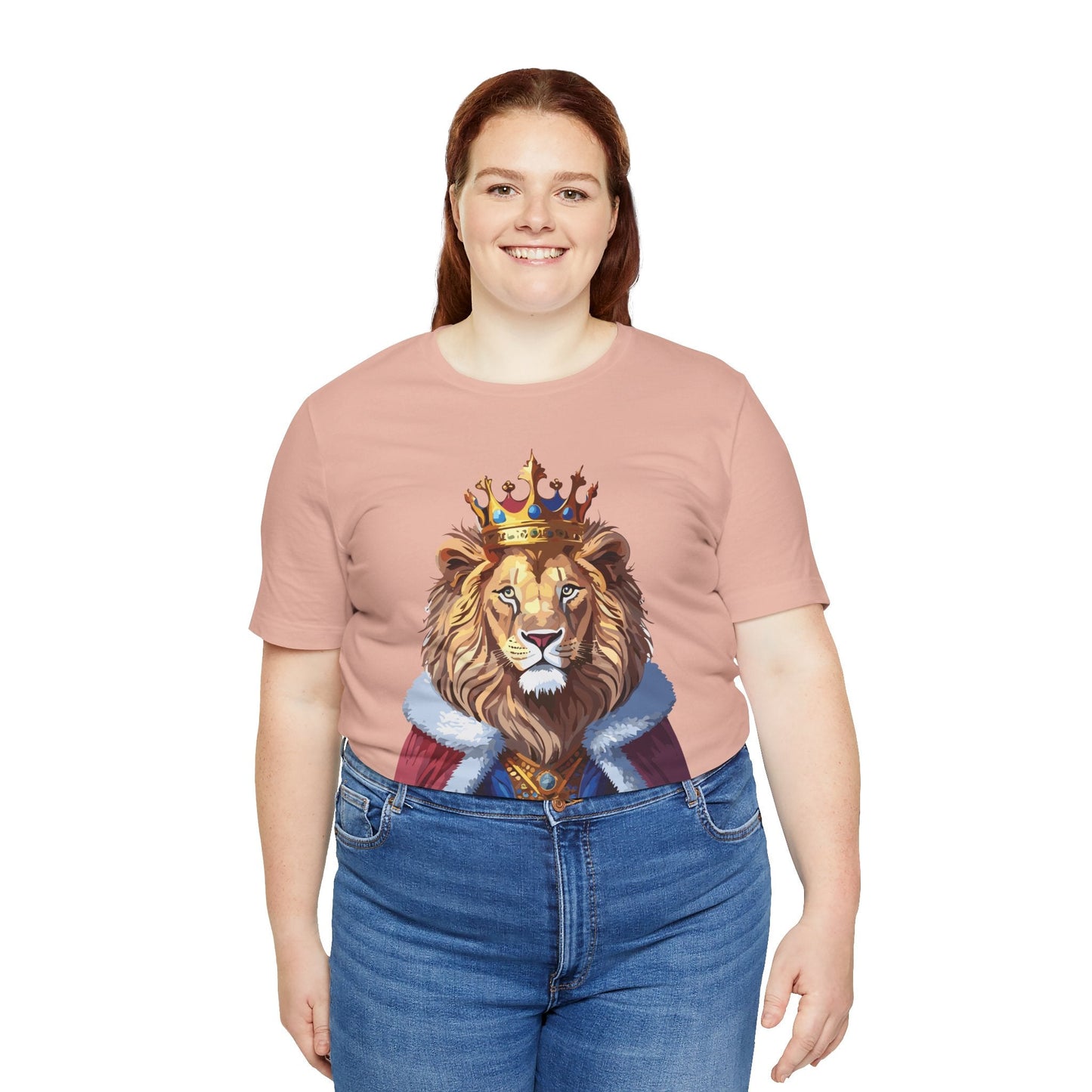 Unisex Animal Tee Shirt With Wild Animal Art Design Softstyle Comfort Tee Gildan 64000