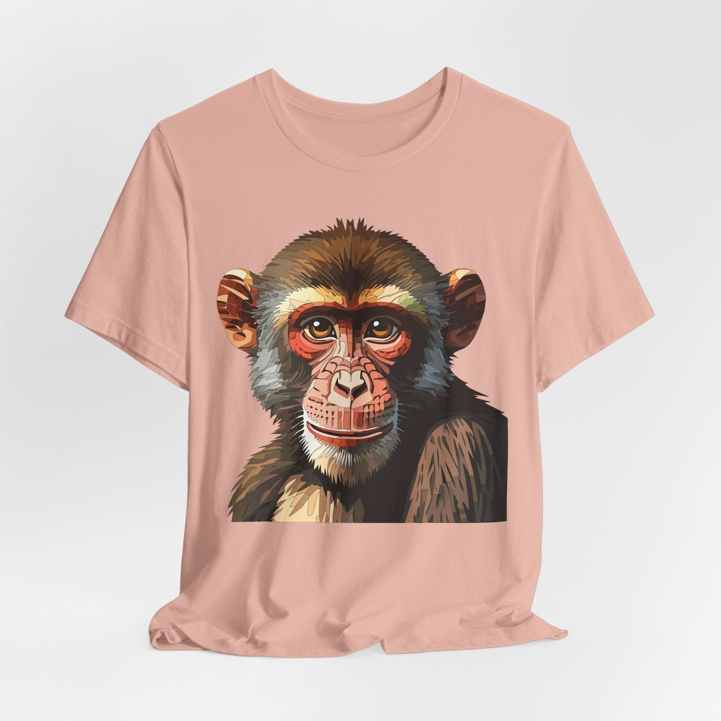 Unisex Animal Tee Shirt With Art Design Wildlife Graphic Gildan Softstyle 64000 Shirt