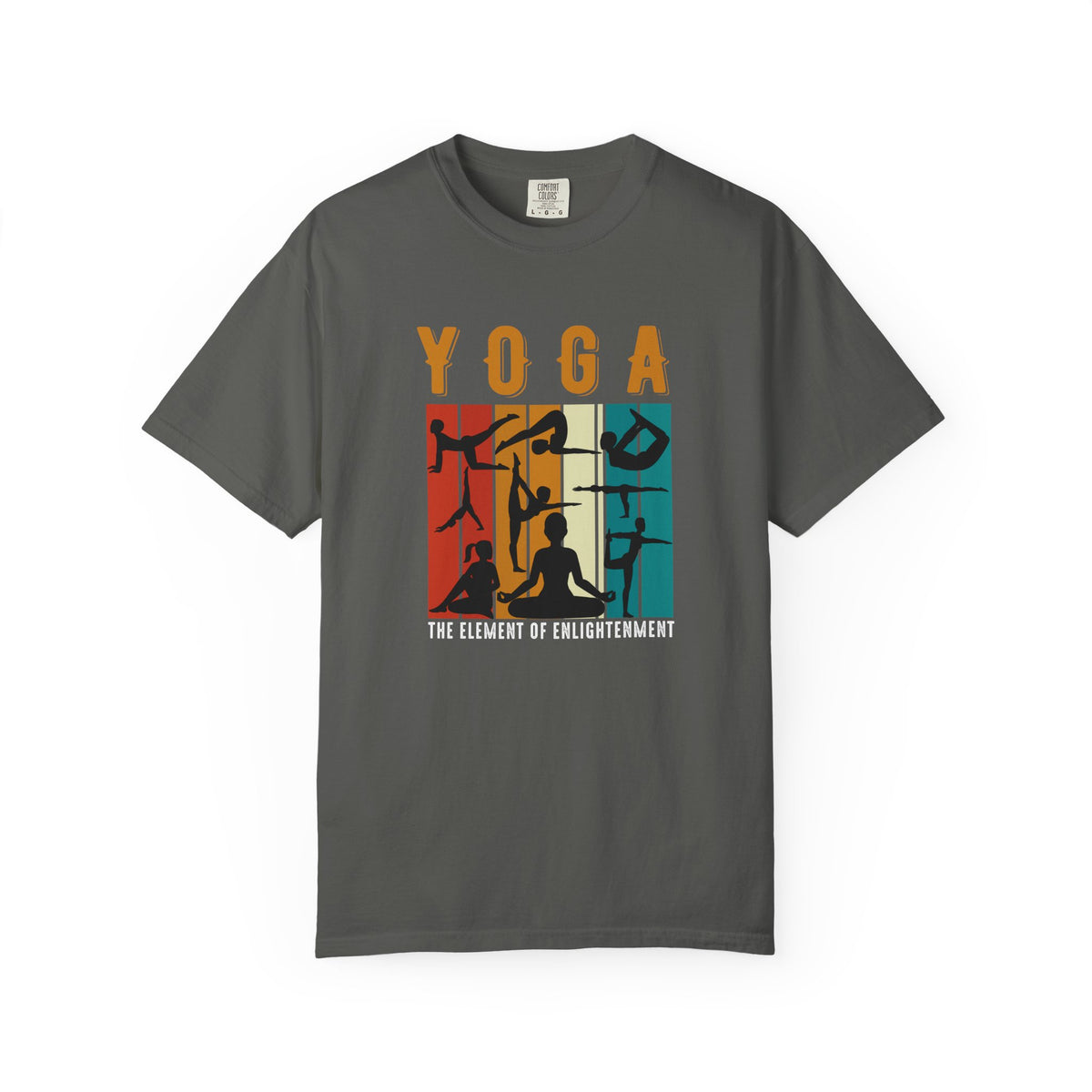 Yoga Lovers Unisex Comfort Colors Garment-Dyed Heavyweight 100 Cotton Art Design T-Shirt w191