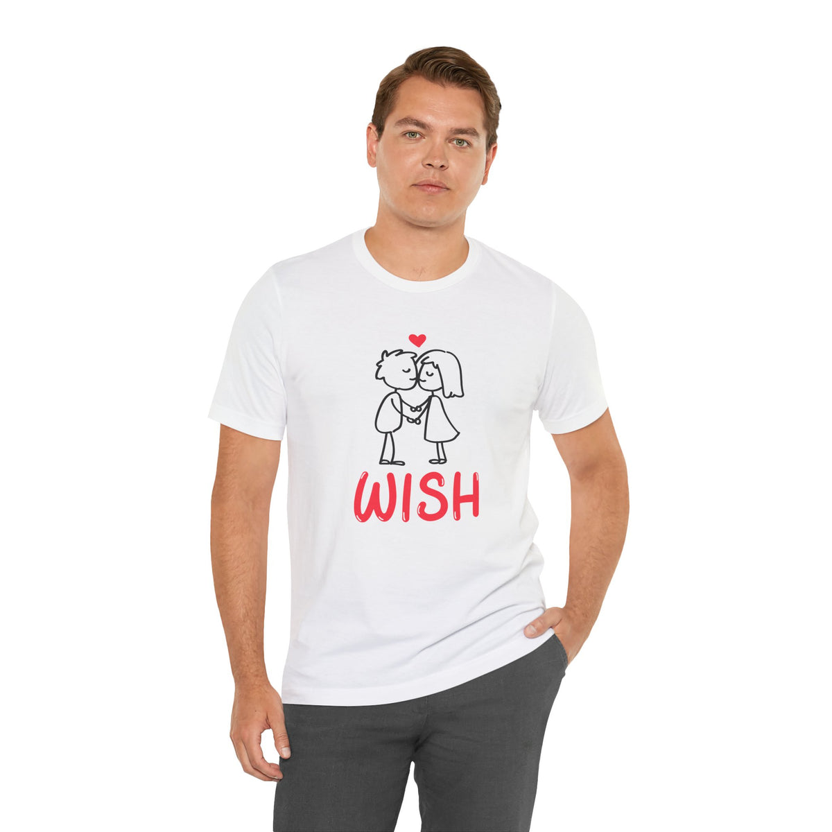 Valentine Day Graphic Tee Shirt - Bella+Canvas Unisex 100 Cotton 4