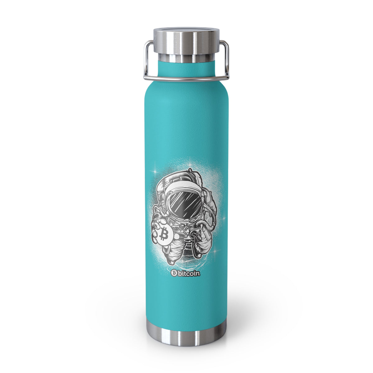 22oz Copper Insulated Water Bottle with Cartoon Design - CV4