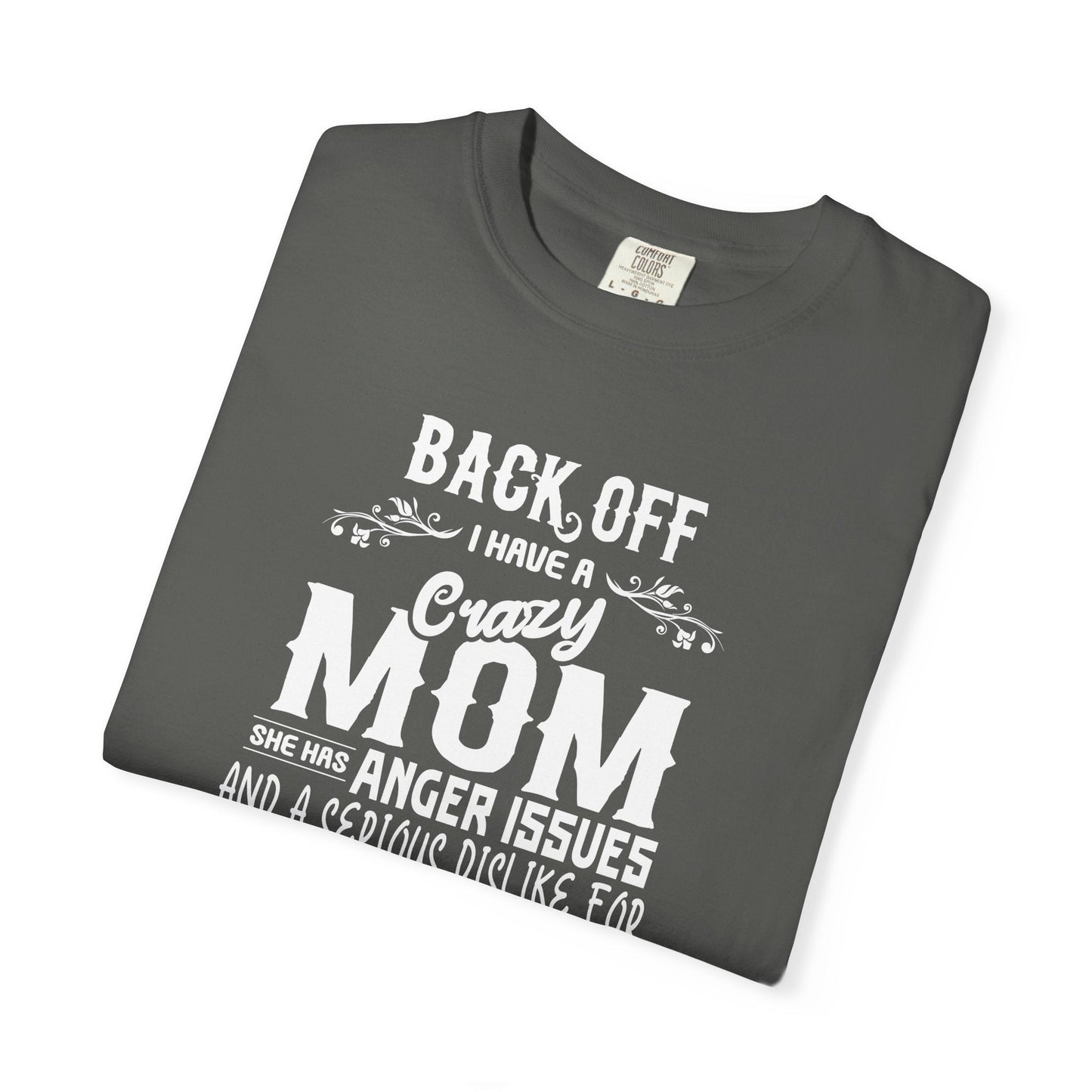 Mom T-shirt Mother's Day Mama Tee Unisex Comfort Colors Garment-Dyed Cotton h34