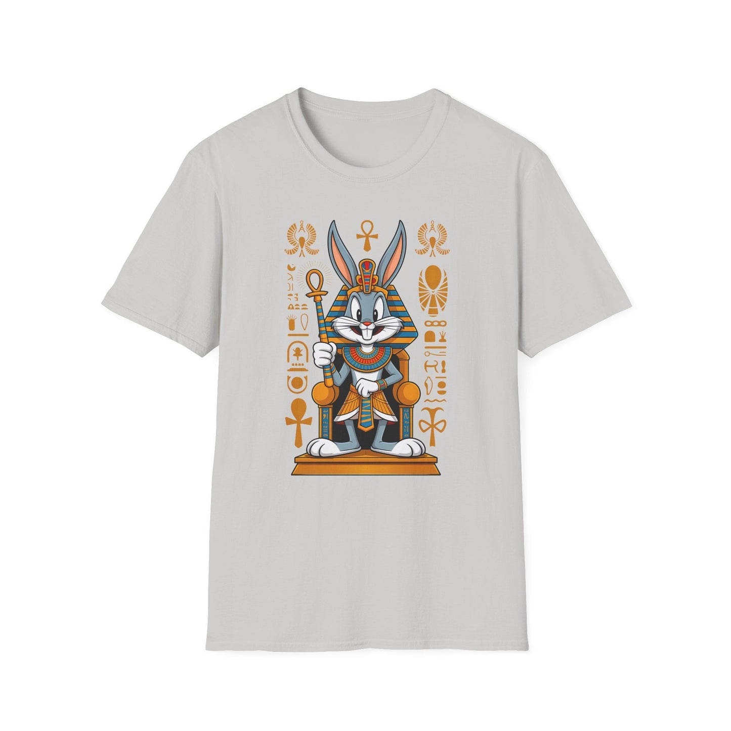 Bugs Bunny T Shirt Unisex Softstyle 64000 Cartoon Animation Tee Ring Spun Cotton